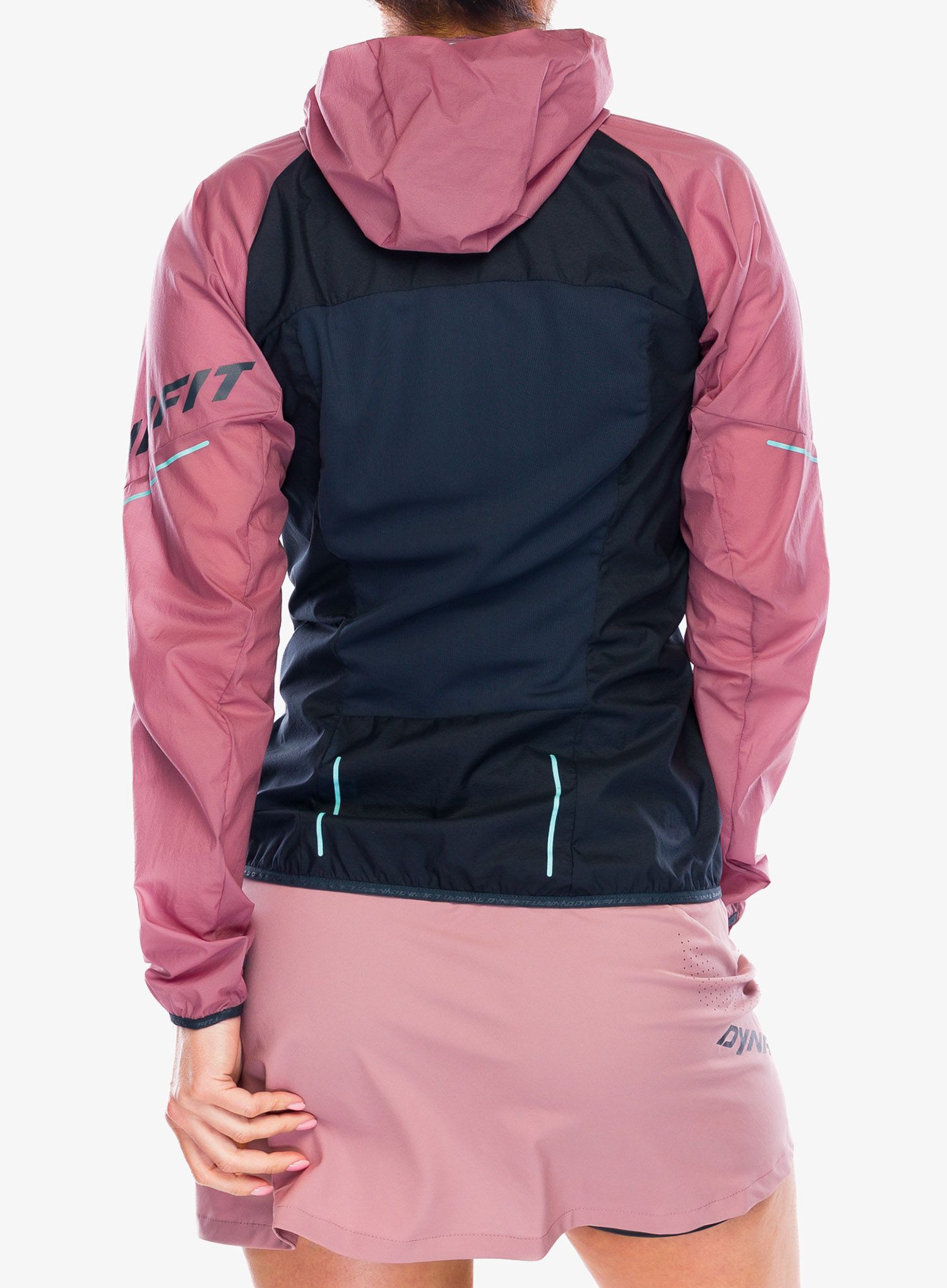 Bunda na běhání dámská Dynafit Alpine Wind 2 Jacket - mokarosa