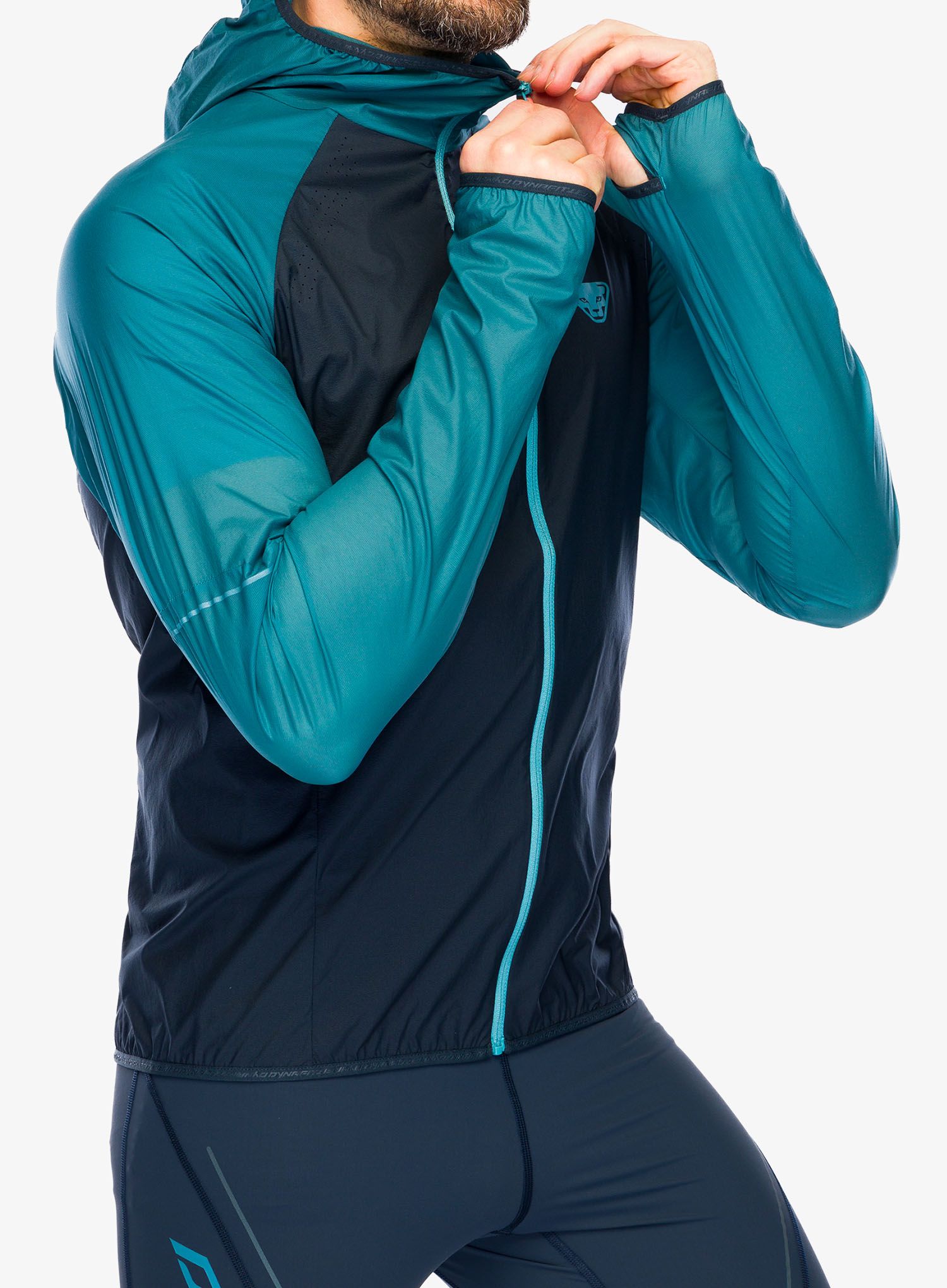 Bunda na běhání Dynafit Alpine Wind 2 Jacket  - storm blue