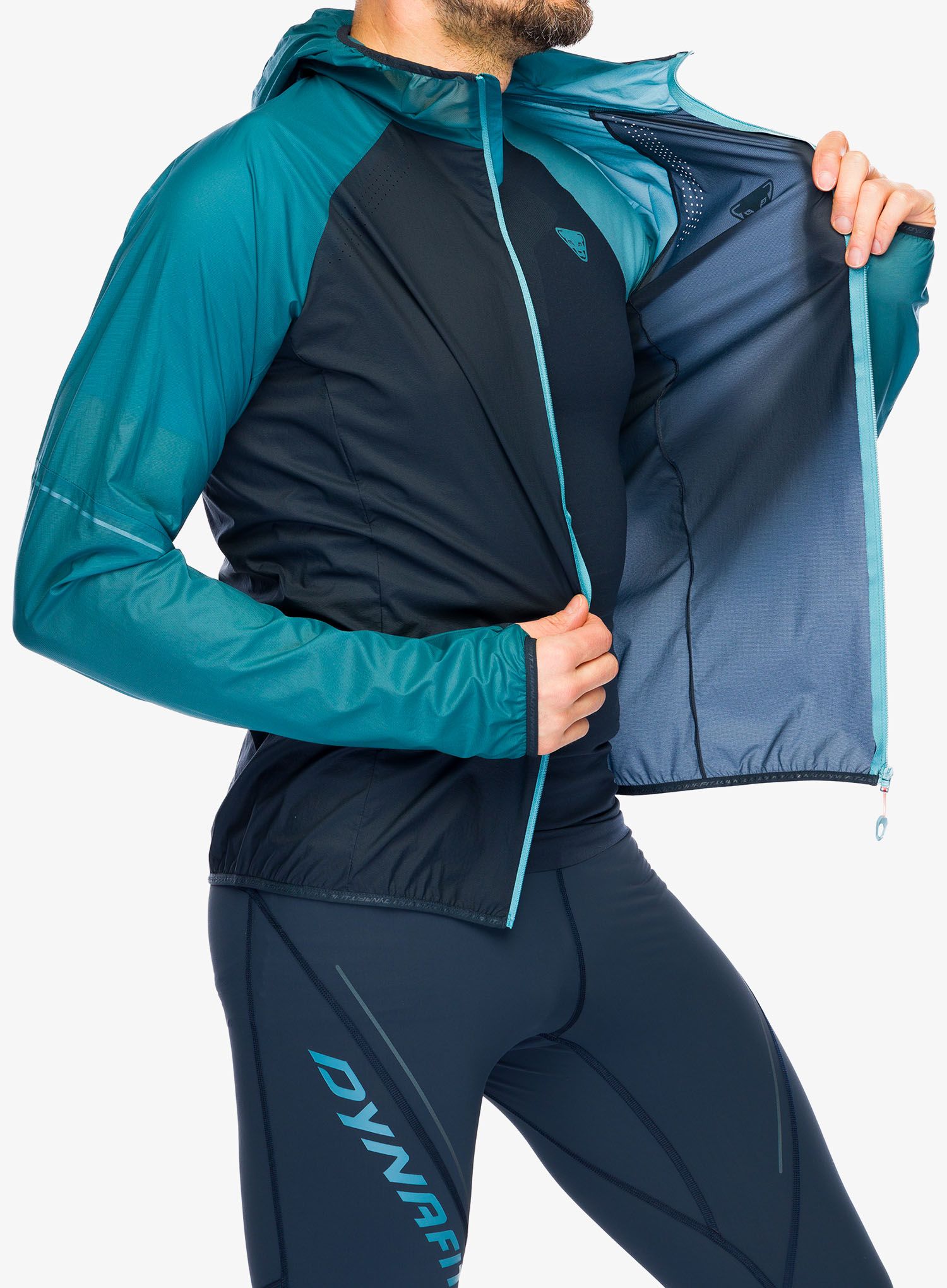Bunda na běhání Dynafit Alpine Wind 2 Jacket  - storm blue