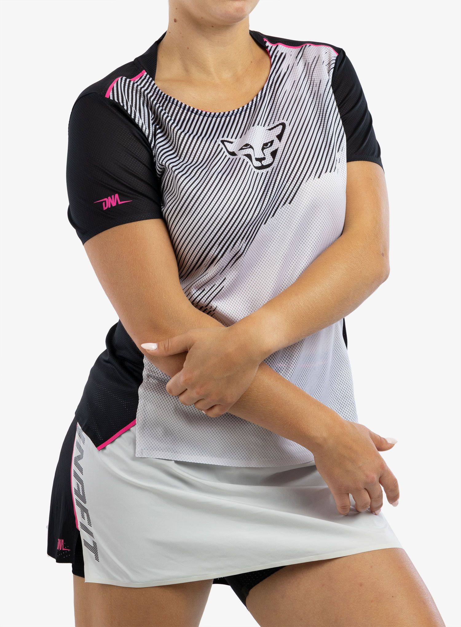 Dámské běžecké tričko Dynafit DNA Shirt - nimbus