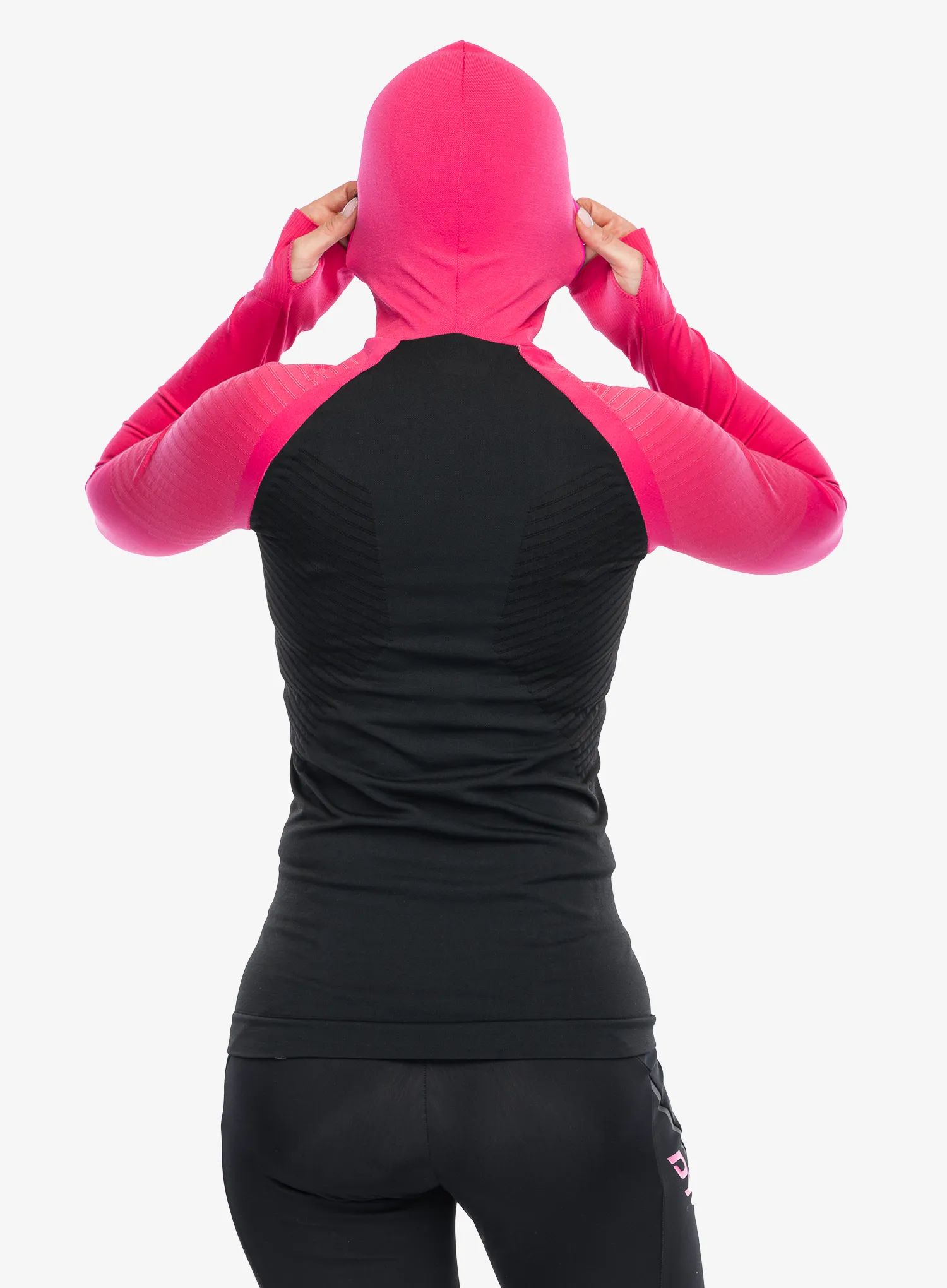 Dámská mikina Dynafit FT Dryarn Warm Hoody - flamingo