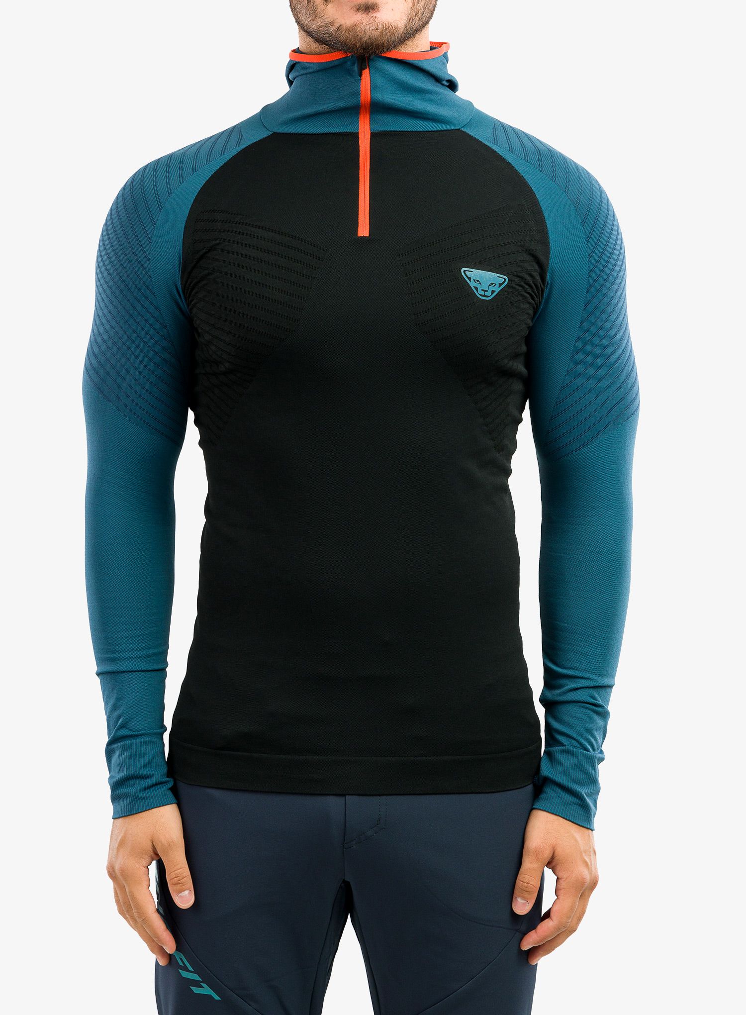 Funkční mikina Dynafit FT Dryarn Warm Hoody - mallard blue
