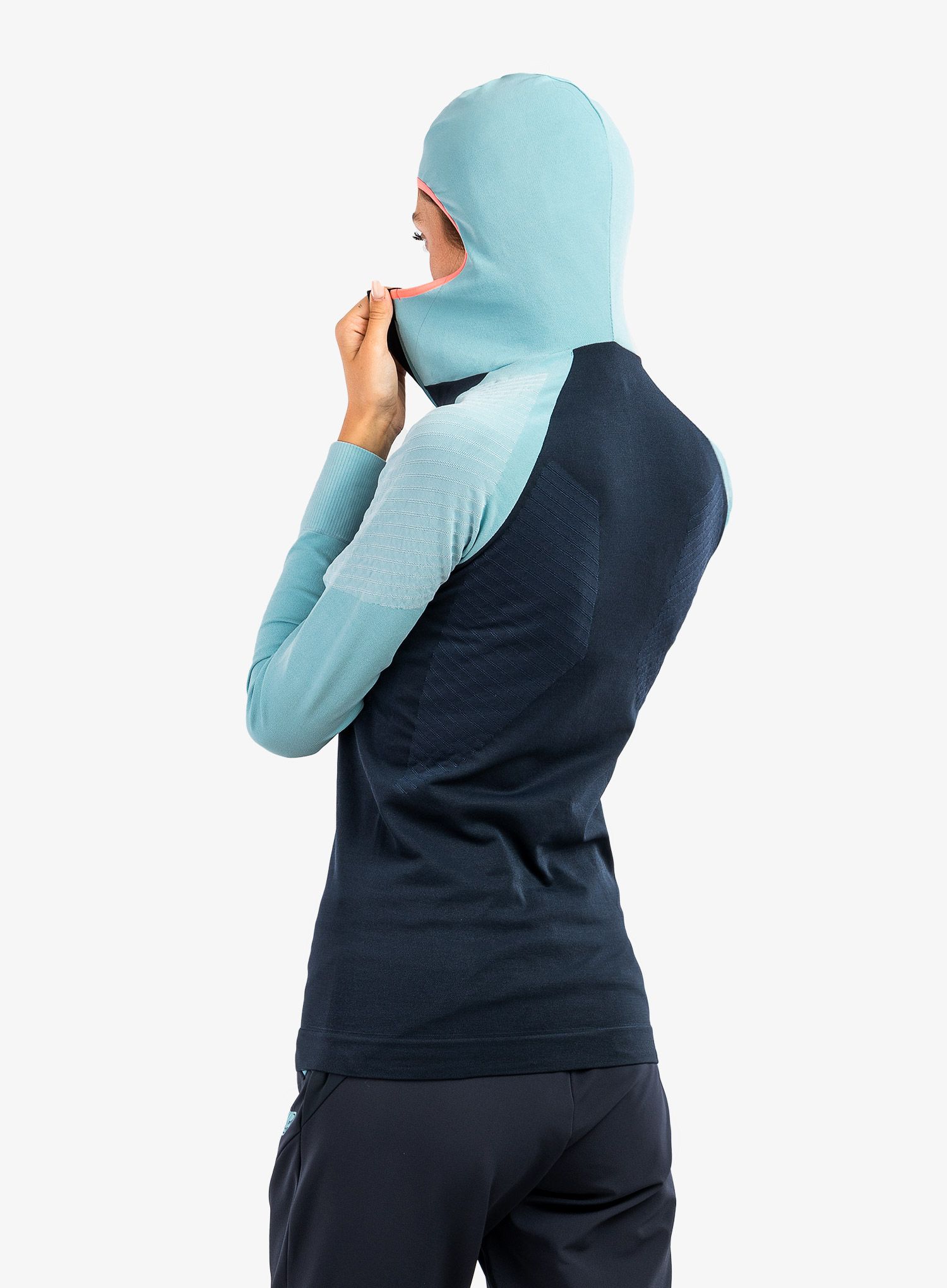 Dámská mikina Dynafit FT Dryarn Warm Hoody - marine blue