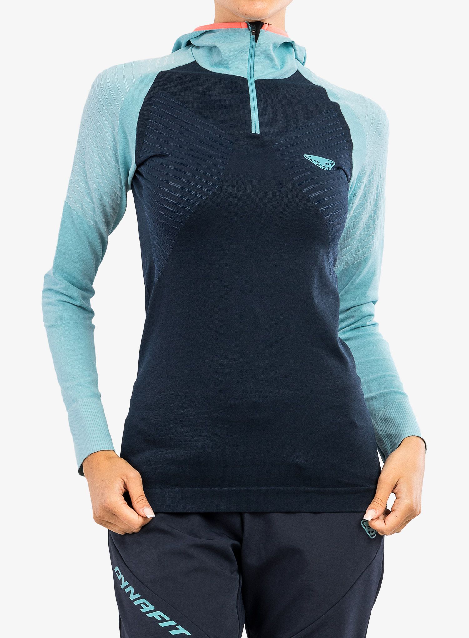 Dámská mikina Dynafit FT Dryarn Warm Hoody - marine blue