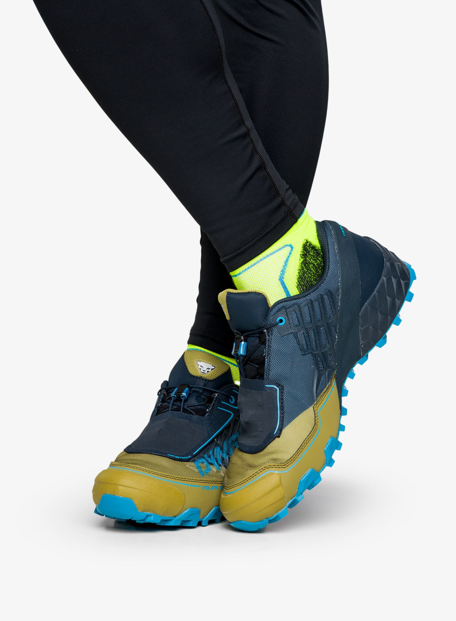 Trailové boty Dynafit Feline SL GTX - army/blueberry
