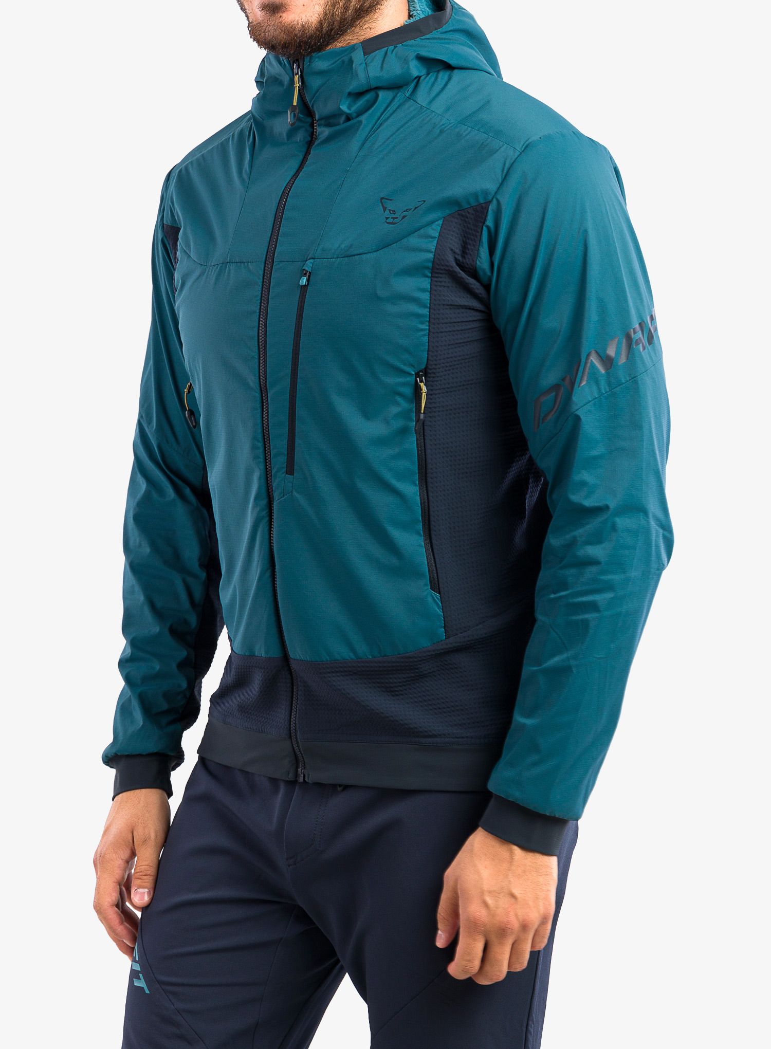 Skialpova bunda Dynafit Free Alpha Direct Hooded Jacket - blue/berry