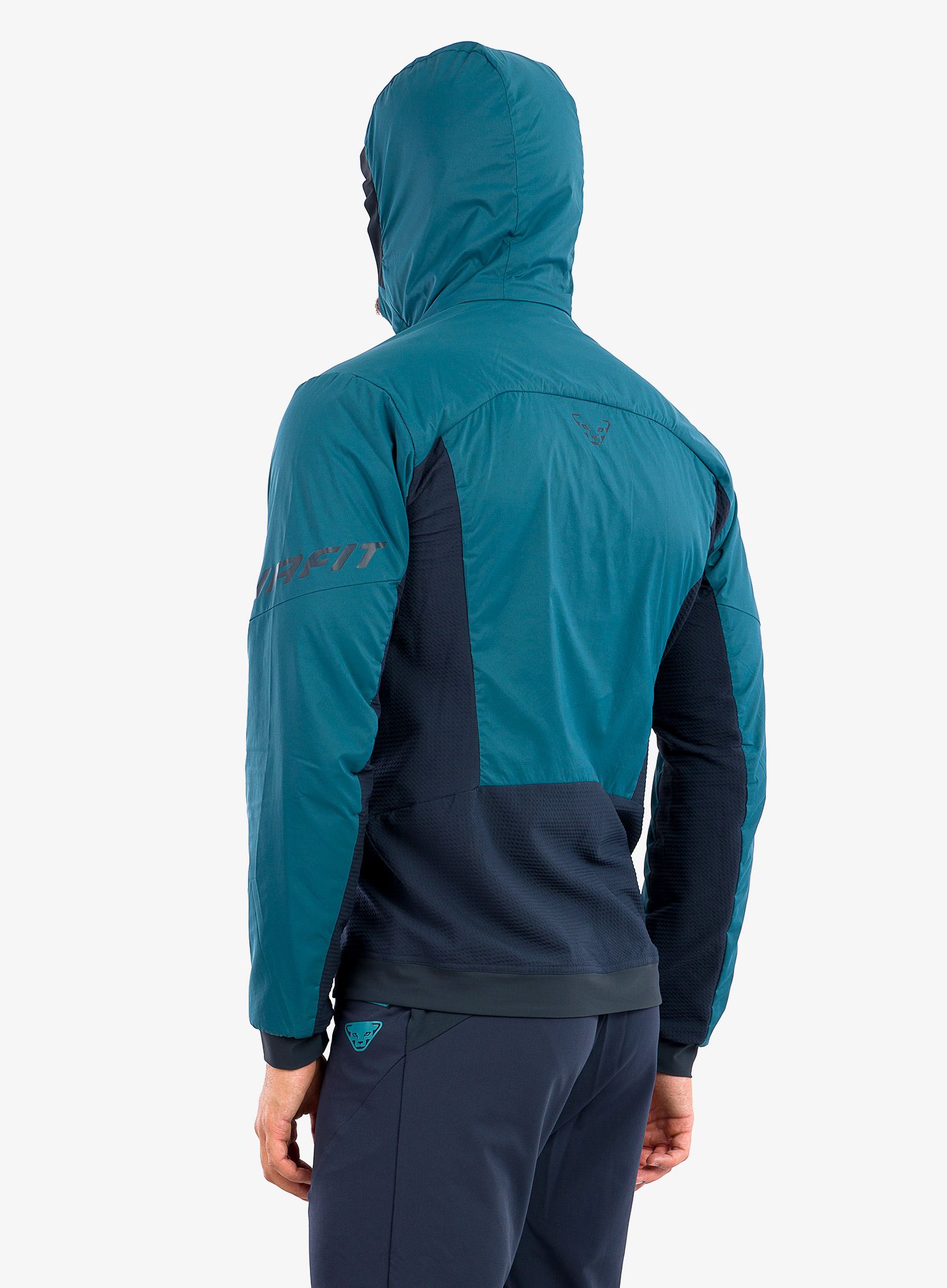 Skialpova bunda Dynafit Free Alpha Direct Hooded Jacket - blue/berry