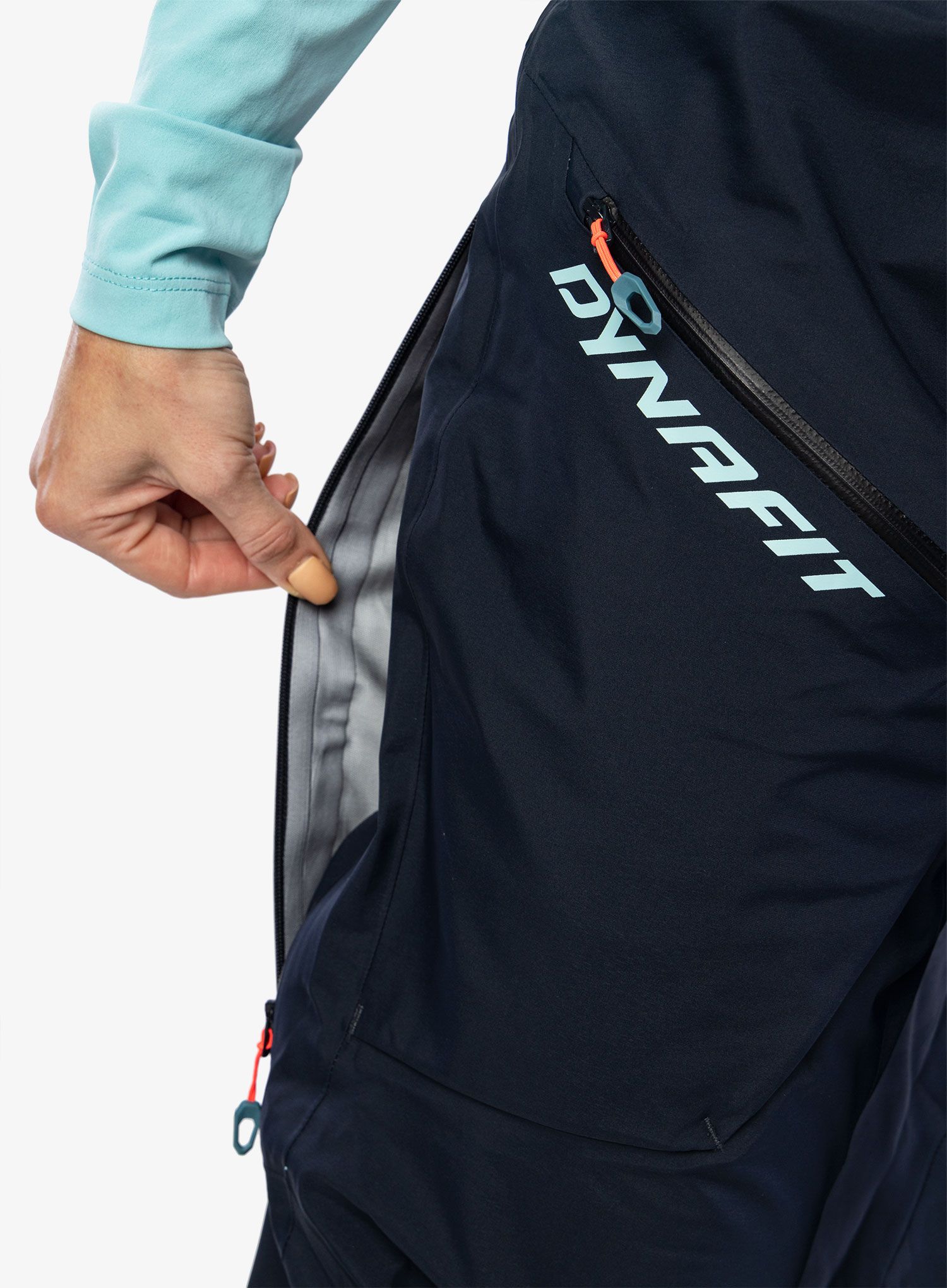 Dámské kalhoty skialpové Dynafit Free GORE-TEX Pants - blueberry/blue