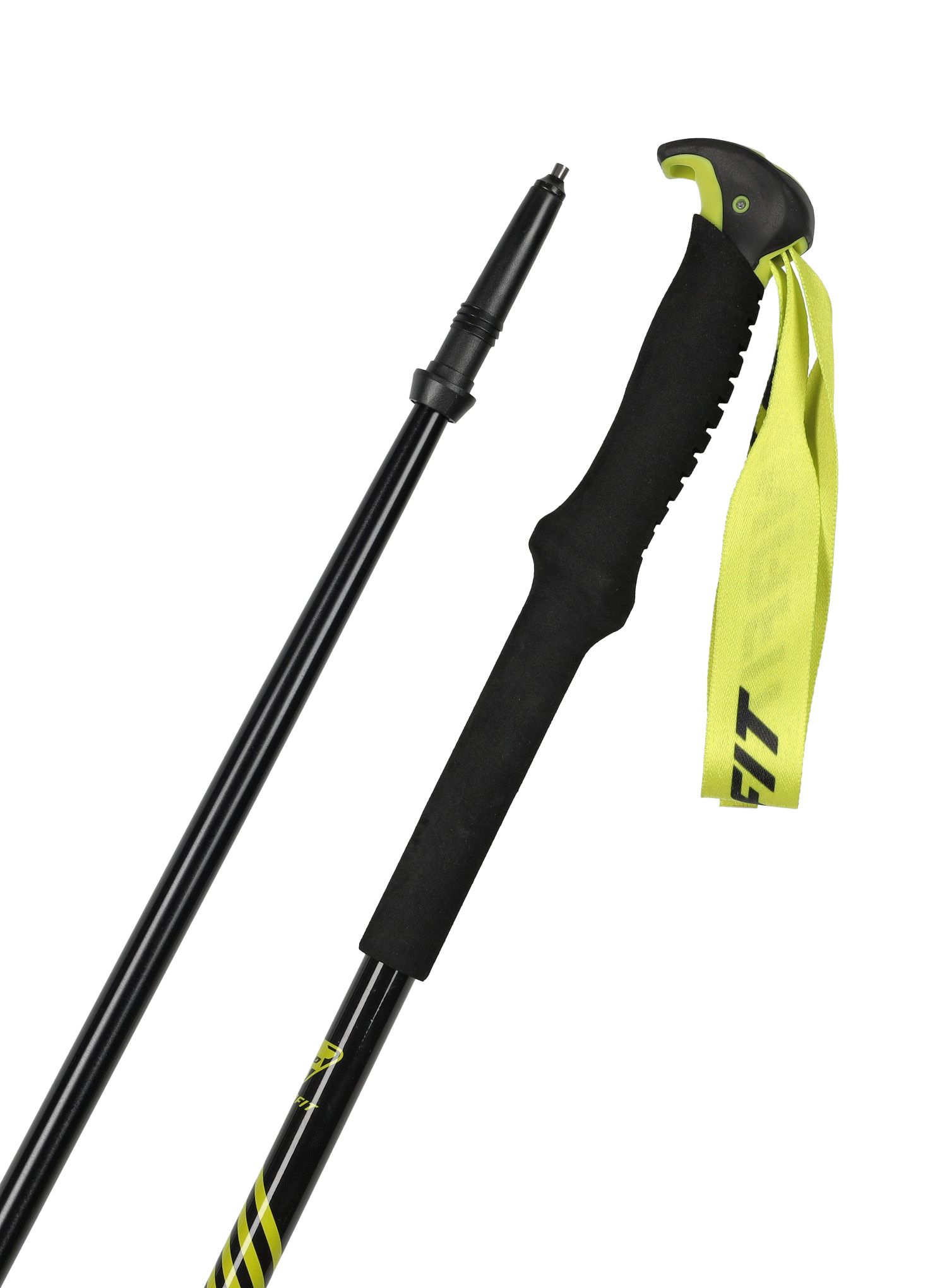 Skialpové hole Dynafit Free Vario Pole - fluo yellow