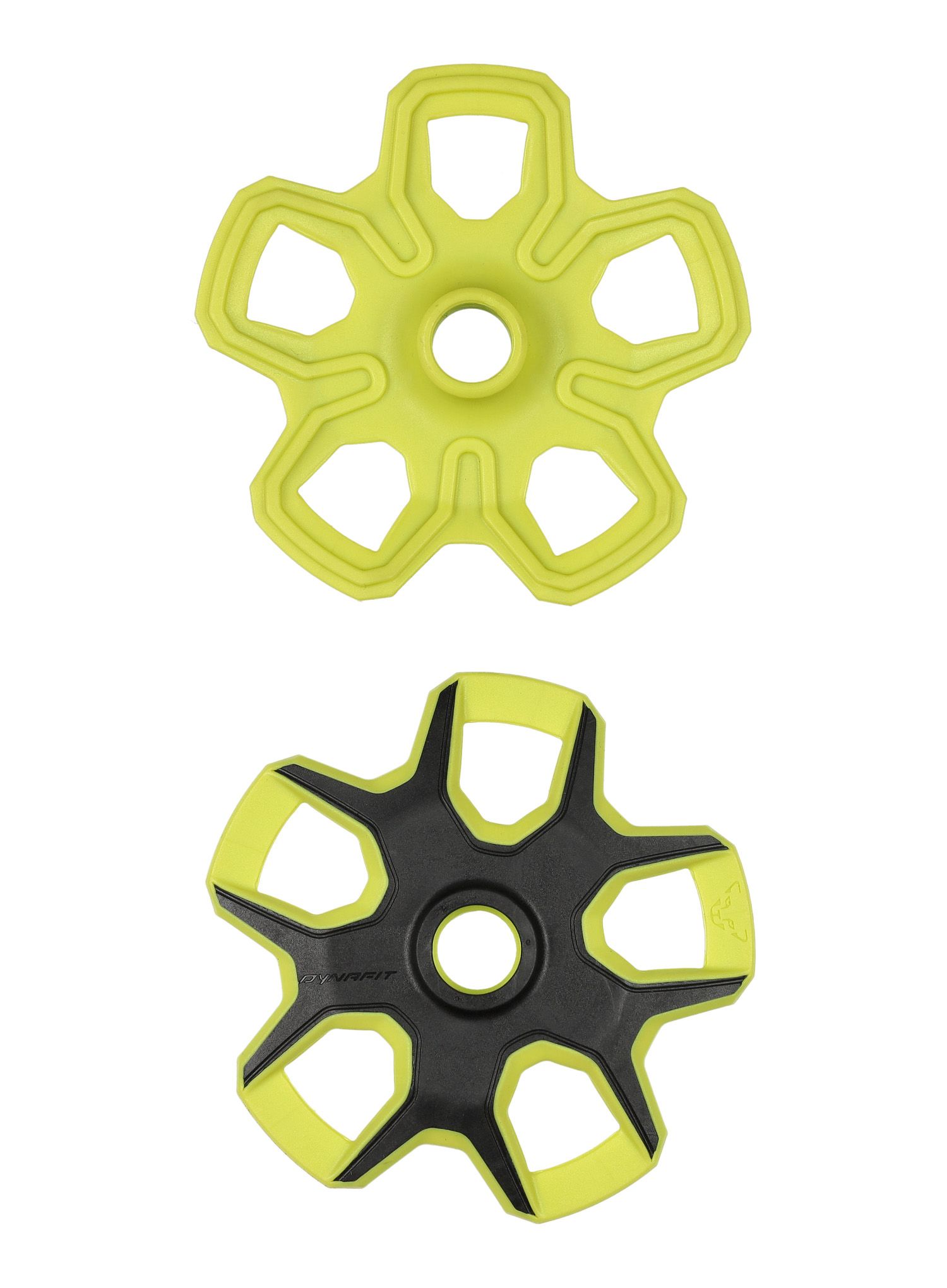 Skialpové hole Dynafit Free Vario Pole - fluo yellow