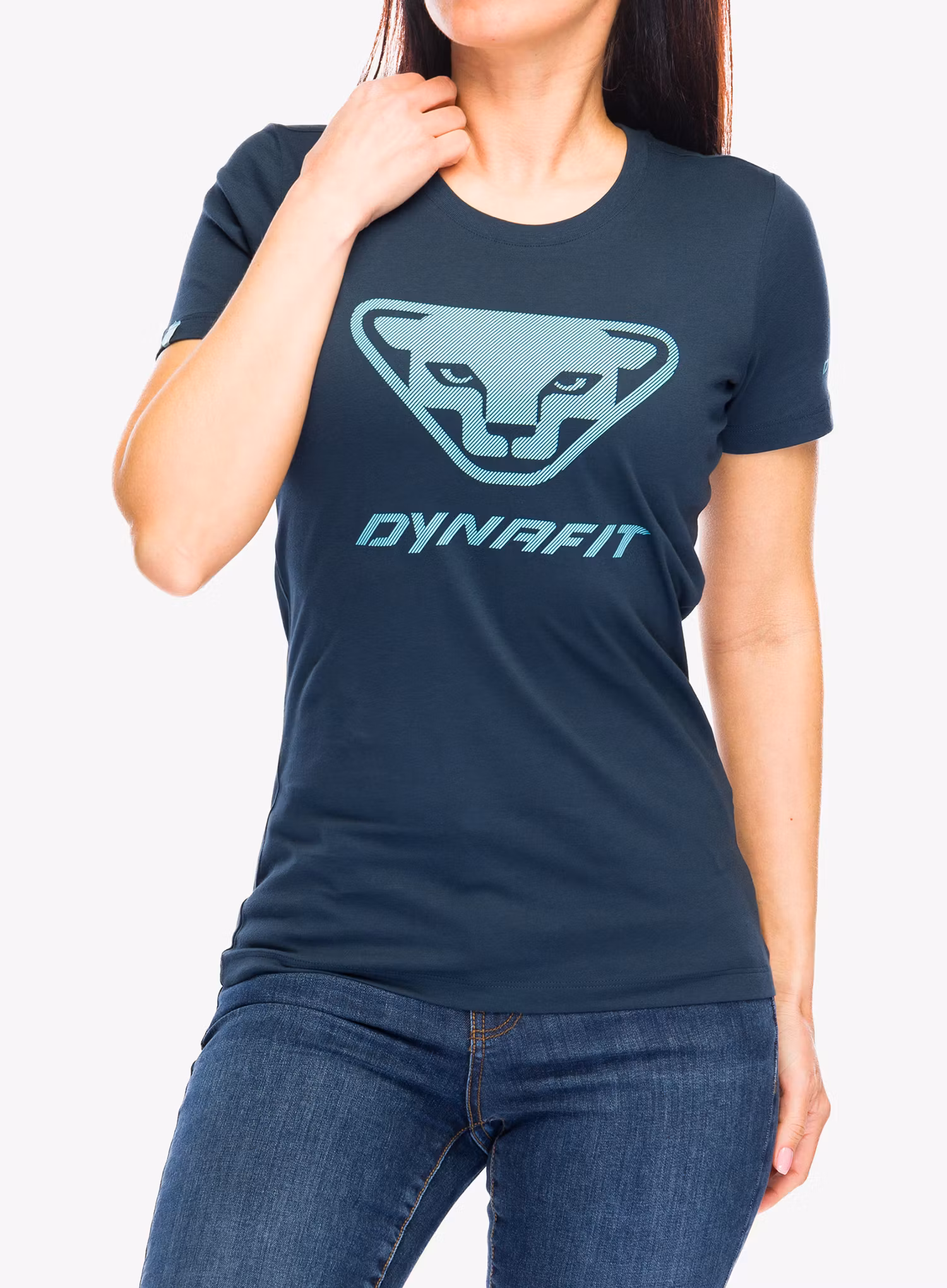 Bavlněné tričko dámské Dynafit Graphic CO S/S Tee  - blueberry/3D