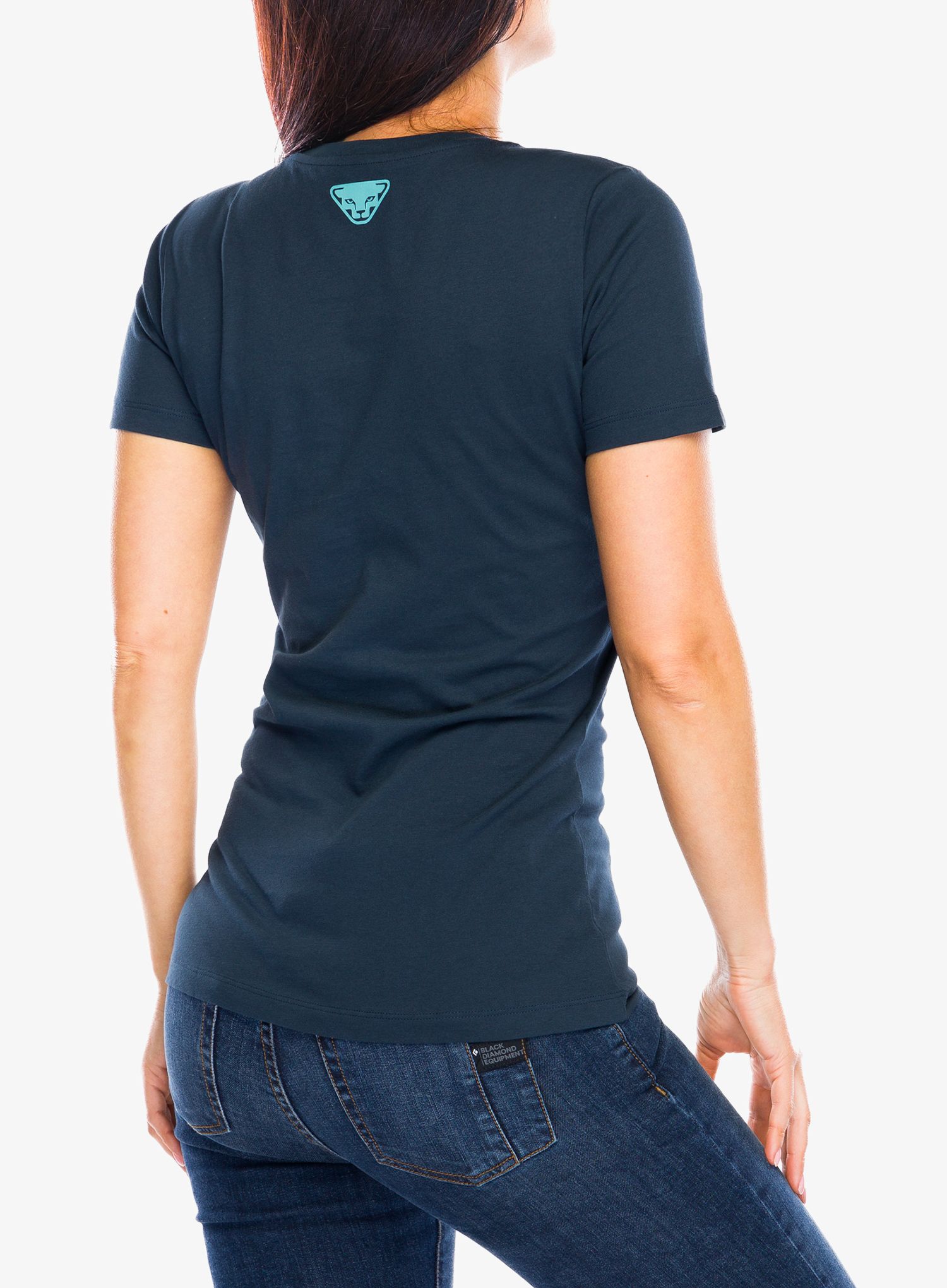Bavlněné tričko dámské Dynafit Graphic CO S/S Tee  - blueberry/3D