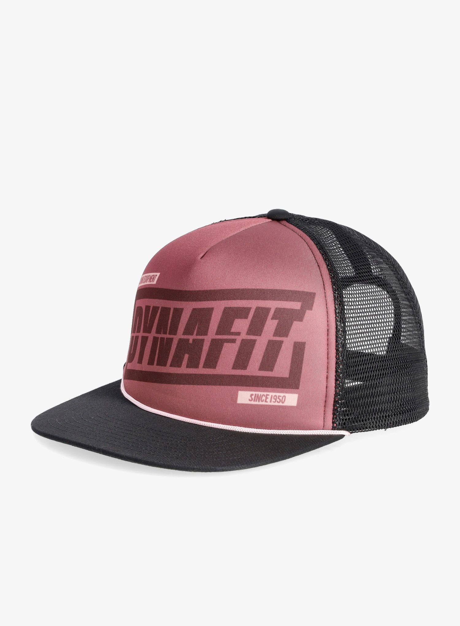 Kšiltovka Dynafit Graphic Trucker Cap - dark rose/tabloid