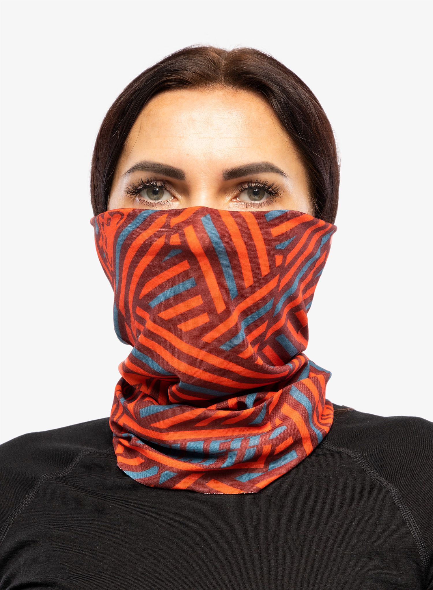 Šátek Dynafit Logo Neck Gaiter - dawn/razzle dazzle