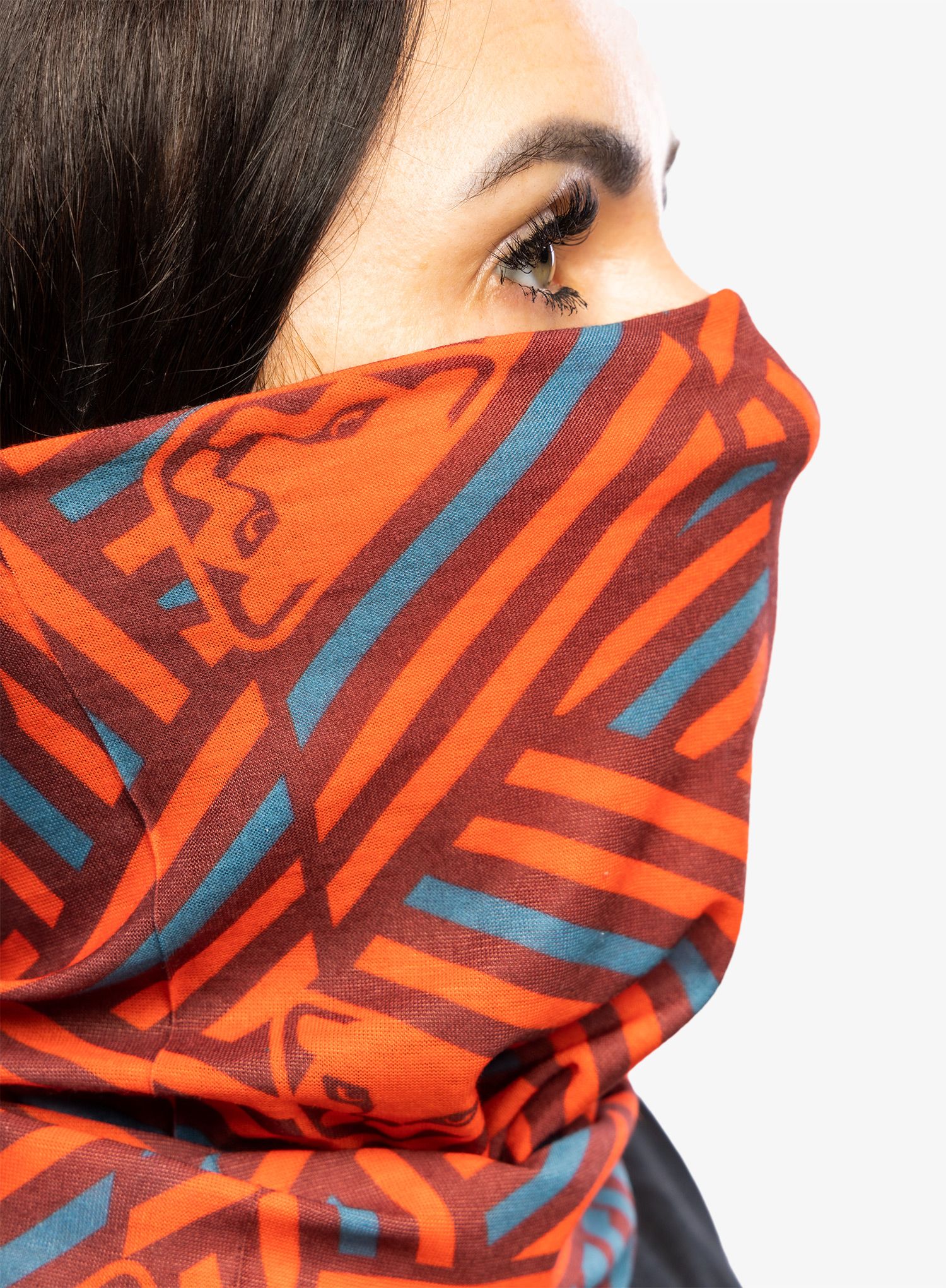 Šátek Dynafit Logo Neck Gaiter - dawn/razzle dazzle