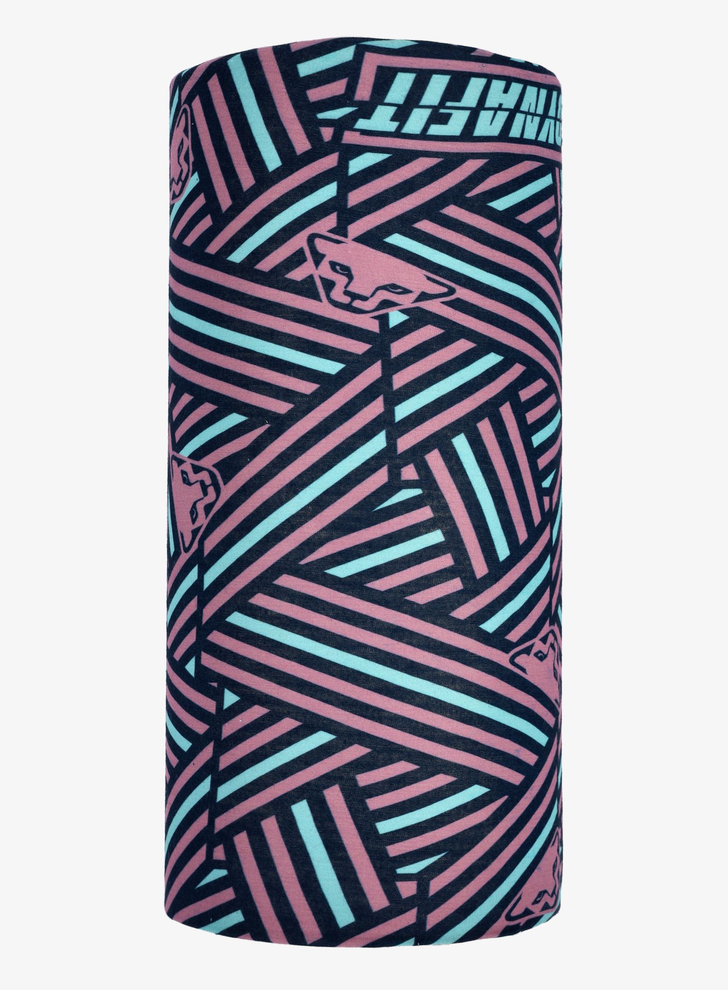 Multifunkční šátek Dynafit Logo Neck Gaiter - mokarosa/razzle dazzle