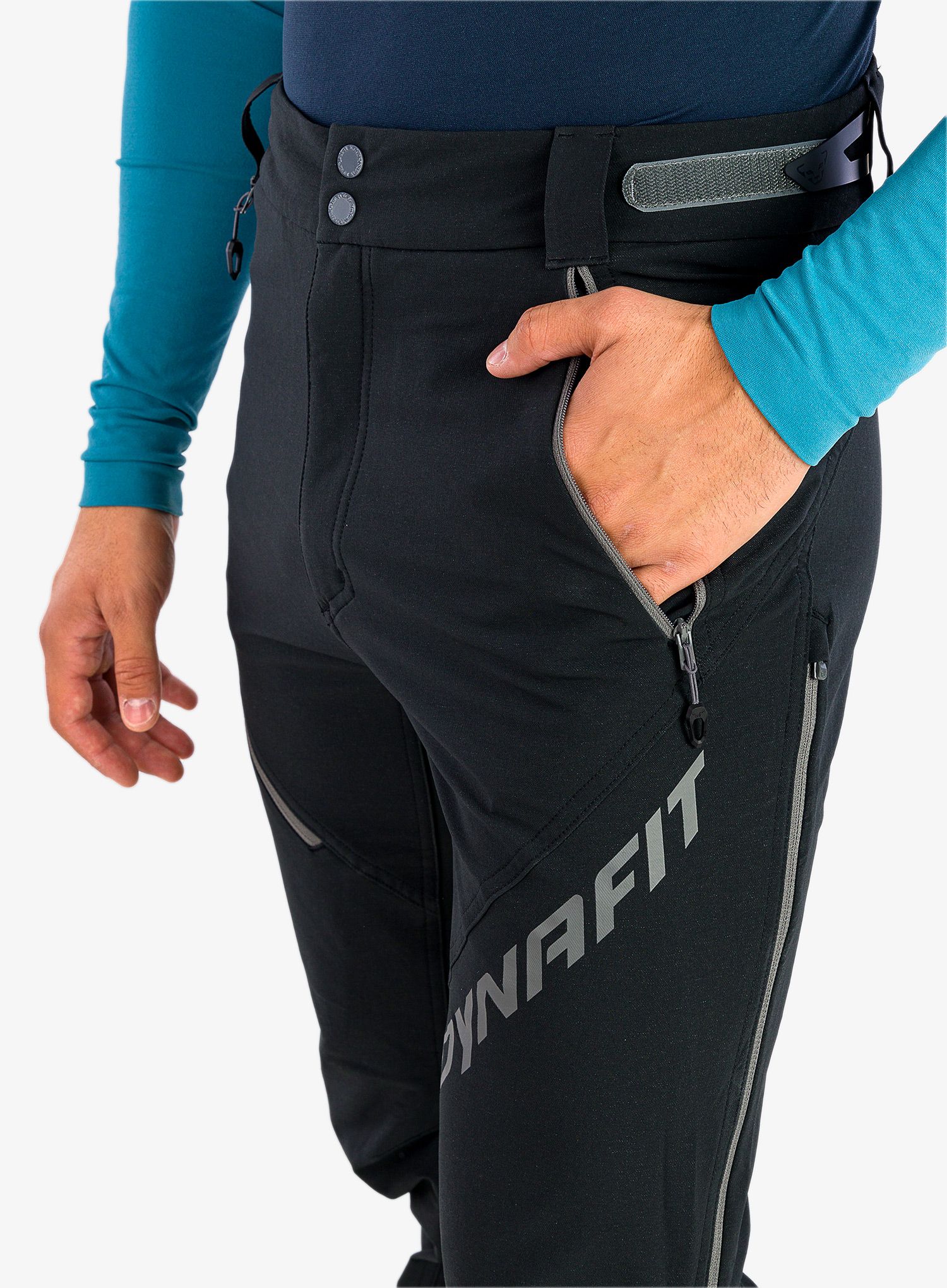 Skialpové kalhoty Dynafit Mercury 2 DST Pant- black out/grey