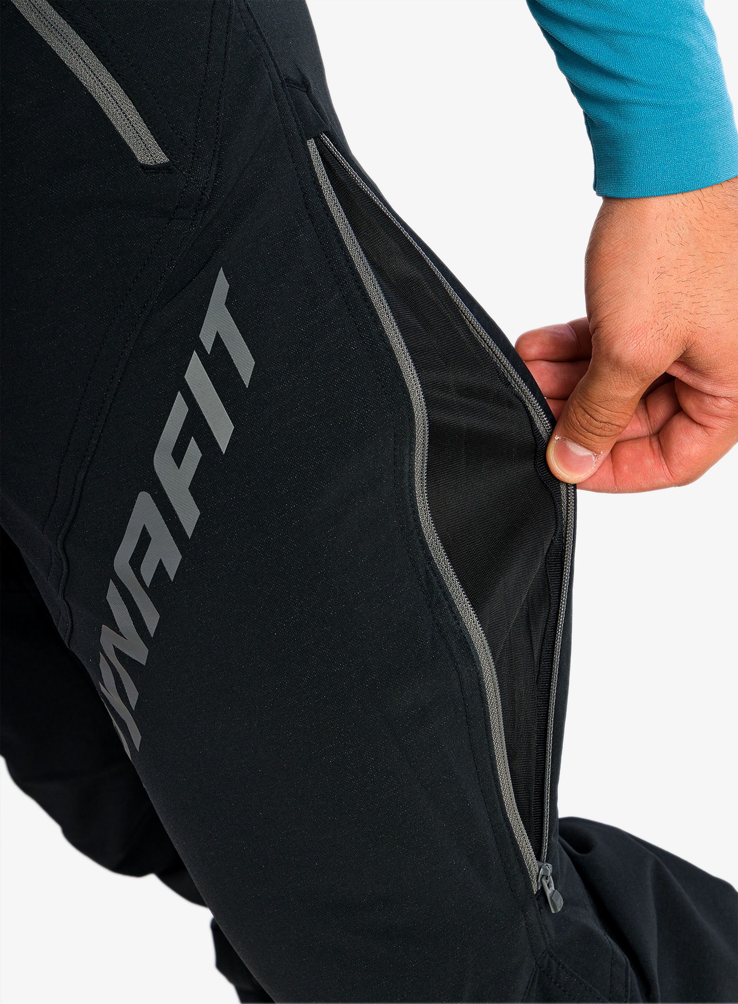 Skialpové kalhoty Dynafit Mercury 2 DST Pant- black out/grey