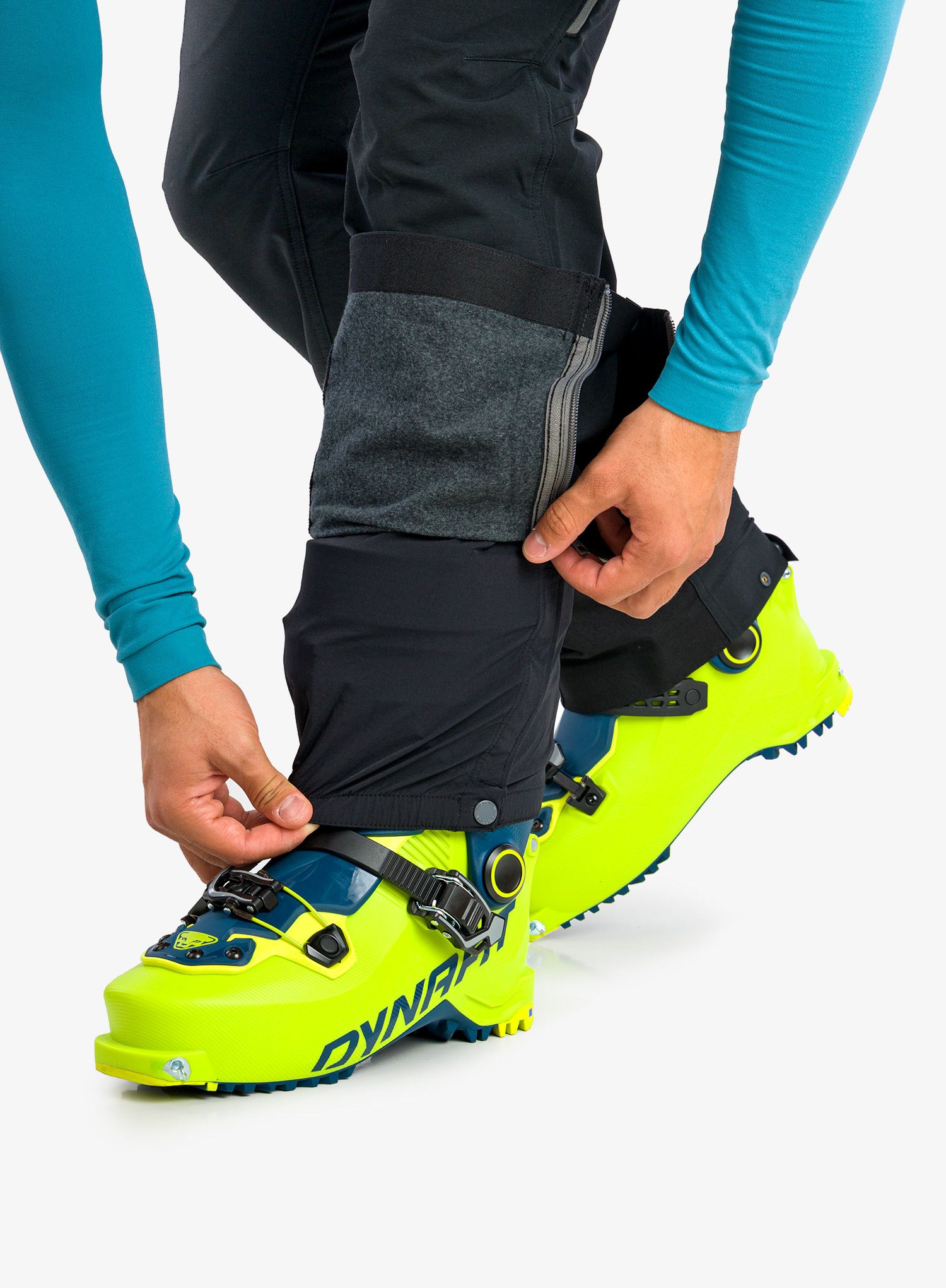 Skialpové kalhoty Dynafit Mercury 2 DST Pant- black out/grey