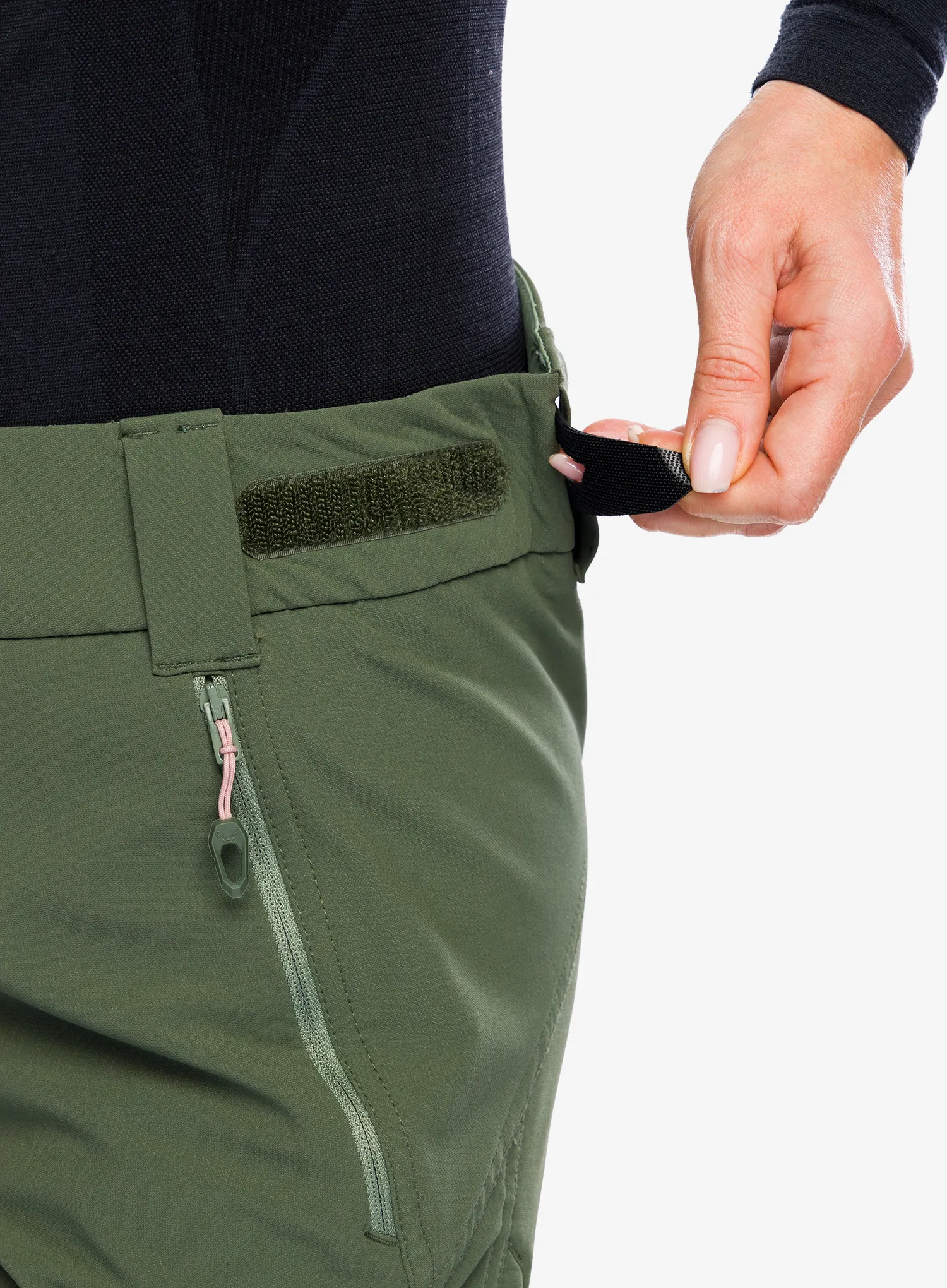 Skialpové kalhoty dámské Dynafit Mercury 2 Dynastretch Pants - thyme