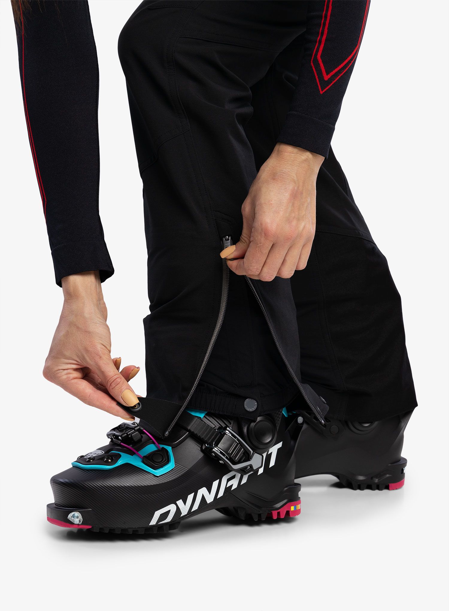 Dámské kalhoty skialpové Dynafit Mercury 2 DST Pant - black out