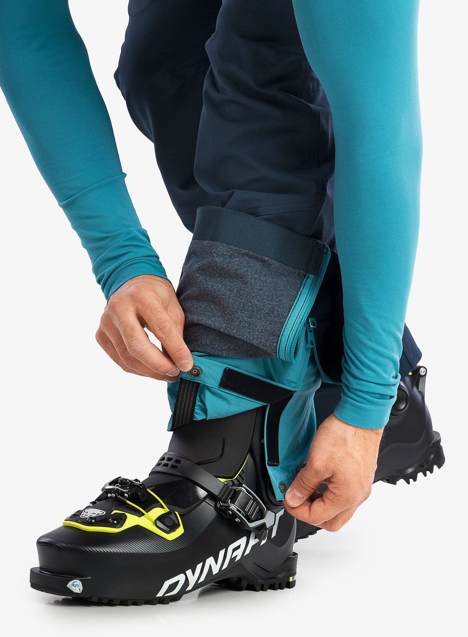 Skialpové kalhoty Dynafit Mercury Dynastretch Pants - blueberry/storm blue