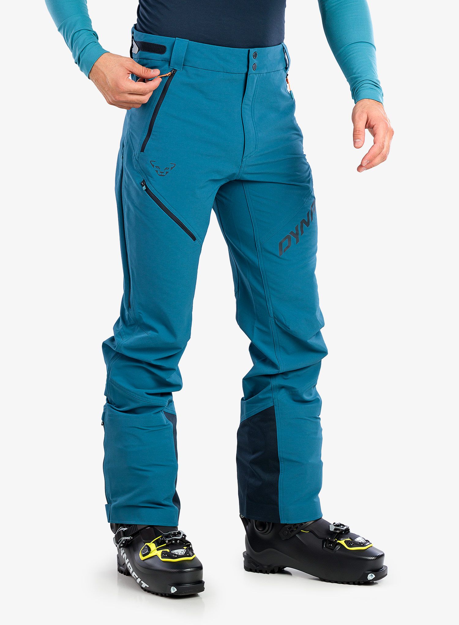 Skialpové kalhoty Dynafit Mercury Dynastretch Pants - mallard blue