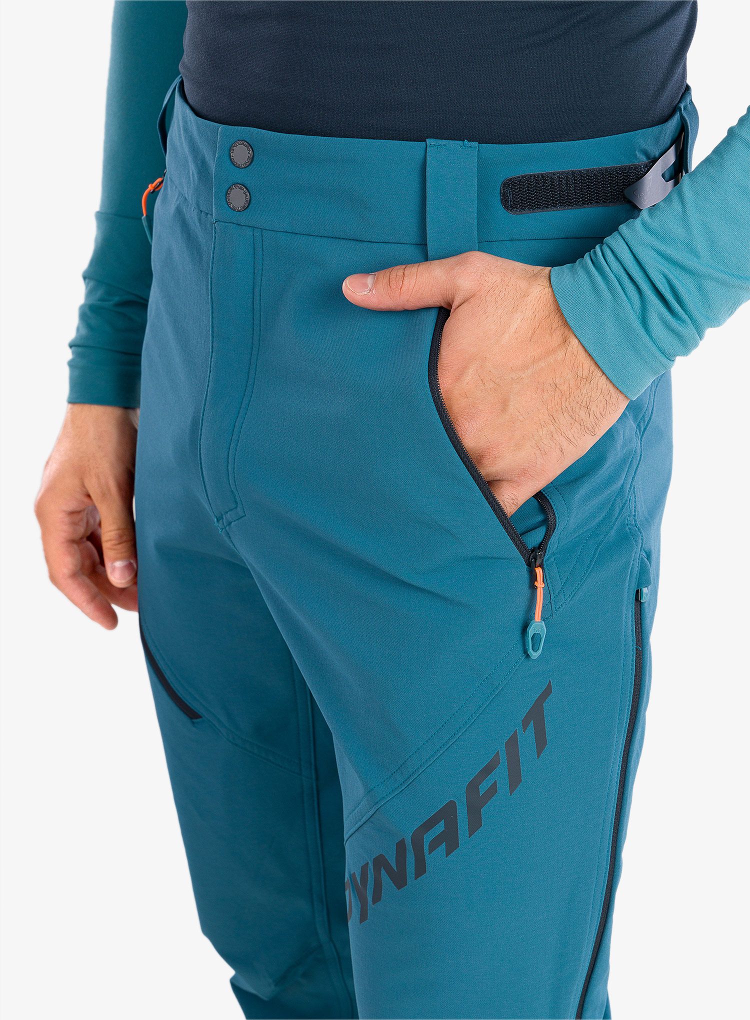 Skialpové kalhoty Dynafit Mercury Dynastretch Pants - mallard blue