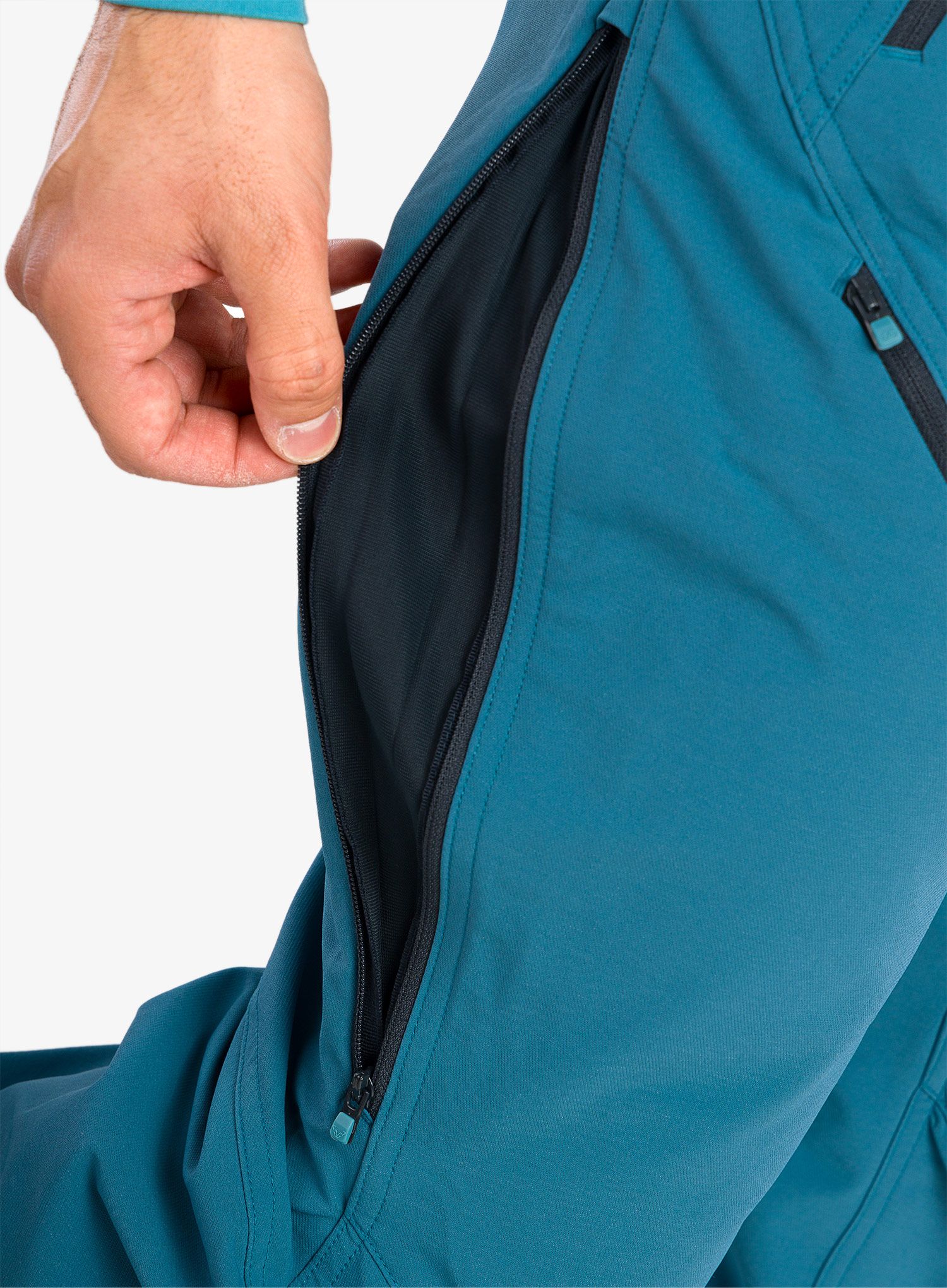 Skialpové kalhoty Dynafit Mercury Dynastretch Pants - mallard blue