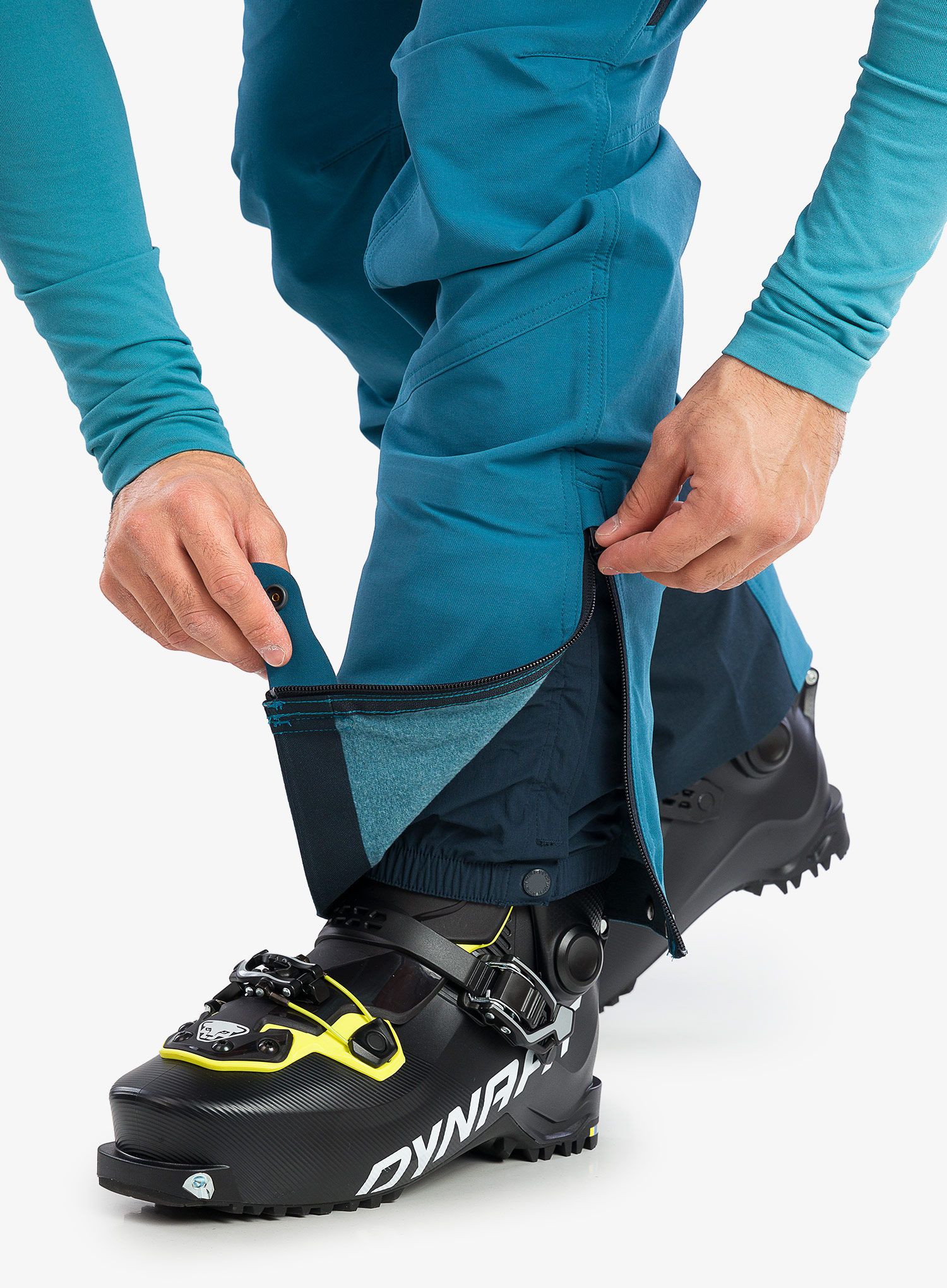 Skialpové kalhoty Dynafit Mercury Dynastretch Pants - mallard blue