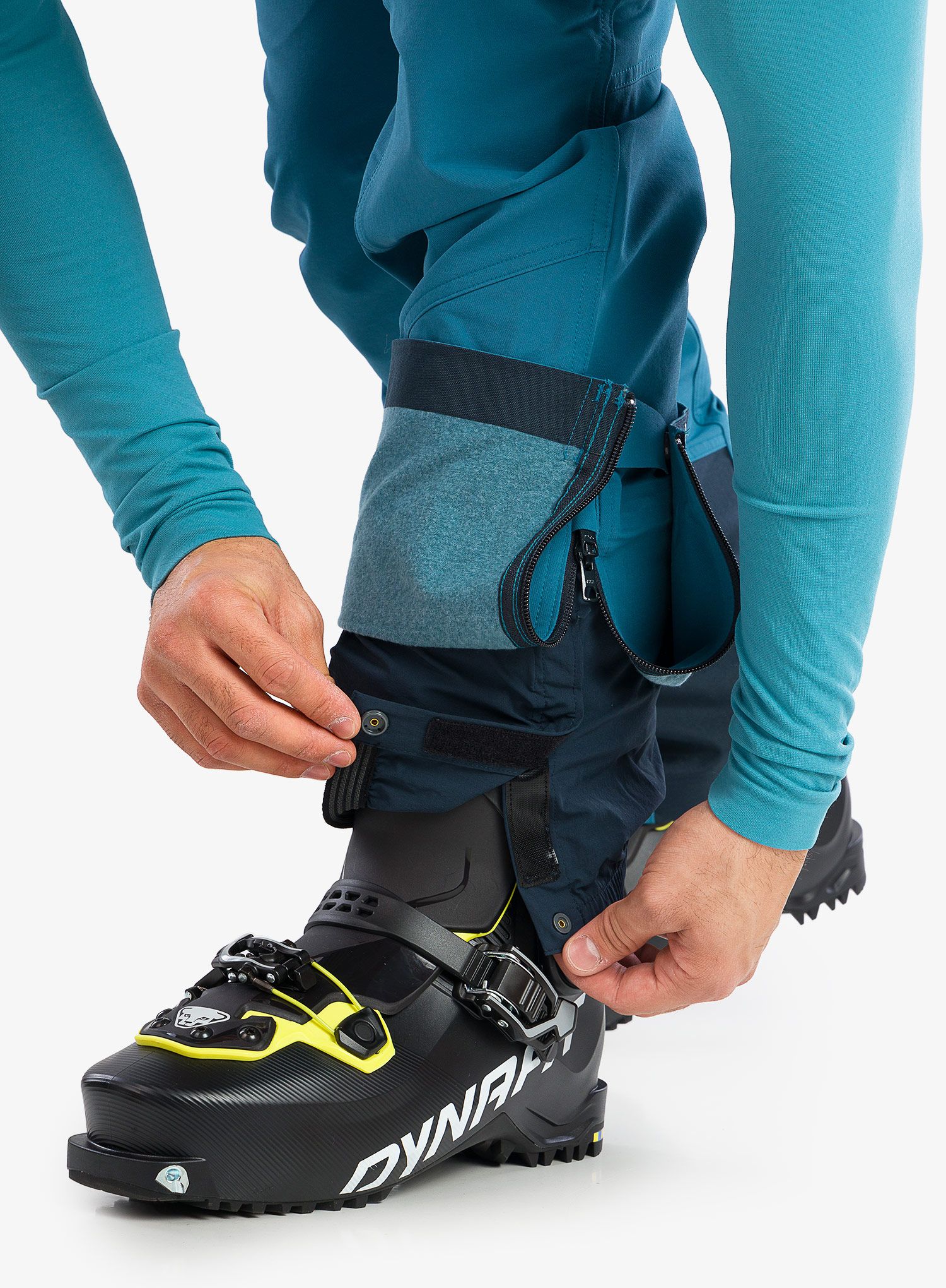 Skialpové kalhoty Dynafit Mercury Dynastretch Pants - mallard blue