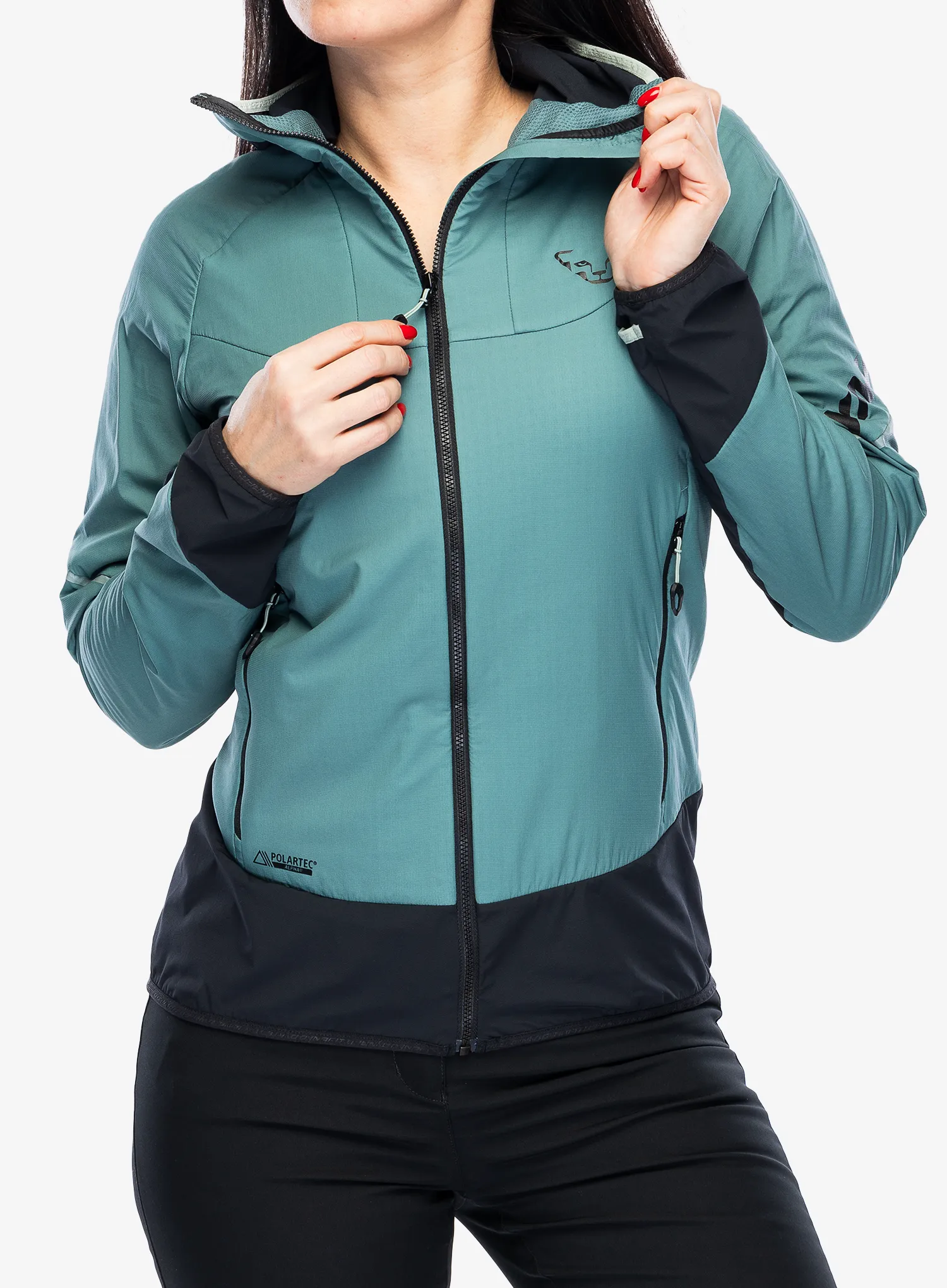 Damska bunda na skialpy Dynafit Mezzalama PTC Alpha Jacket - atlantic