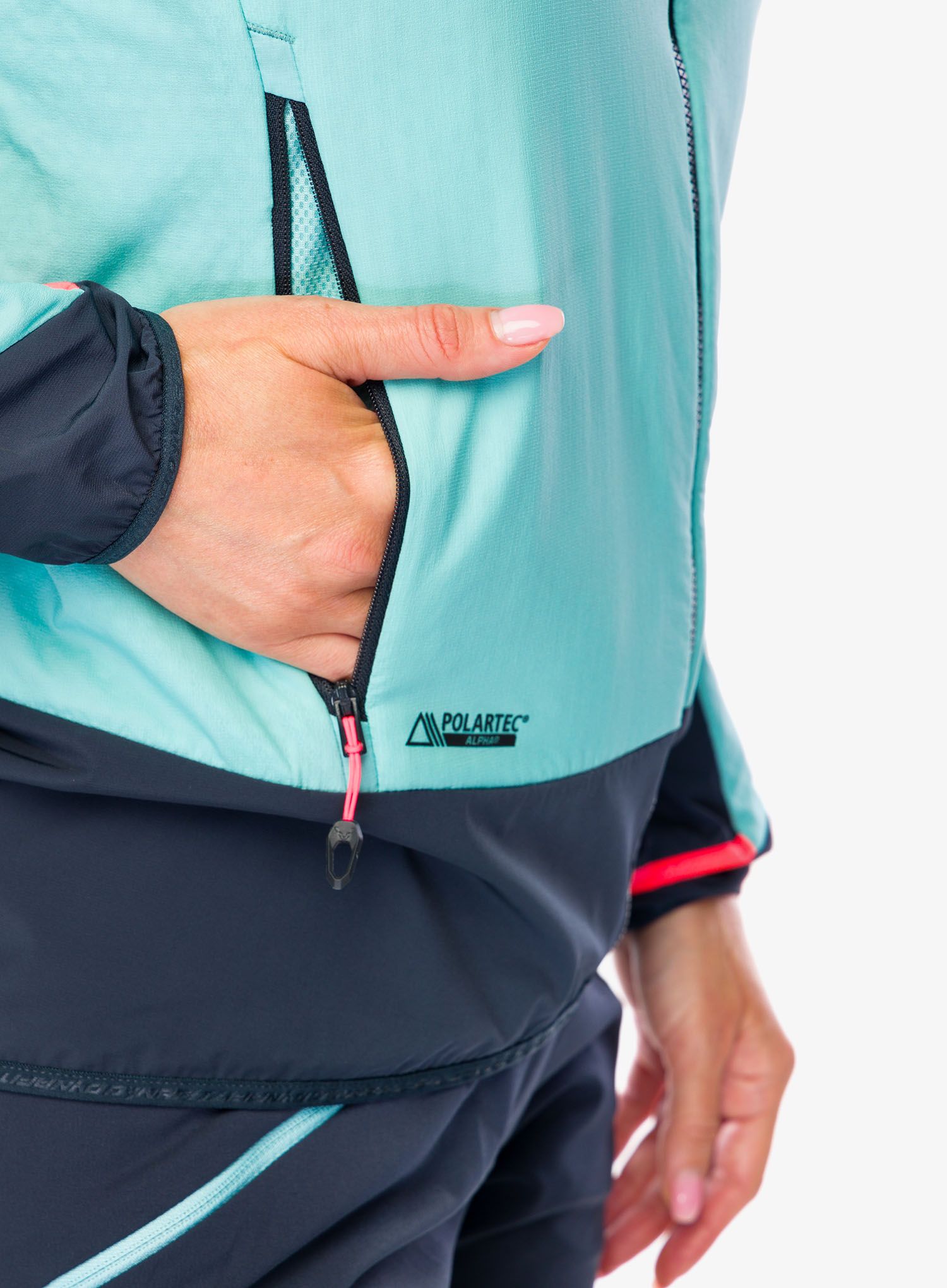 Damska bunda na skialpy Dynafit Mezzalama PTC Alpha Jacket - marine blue