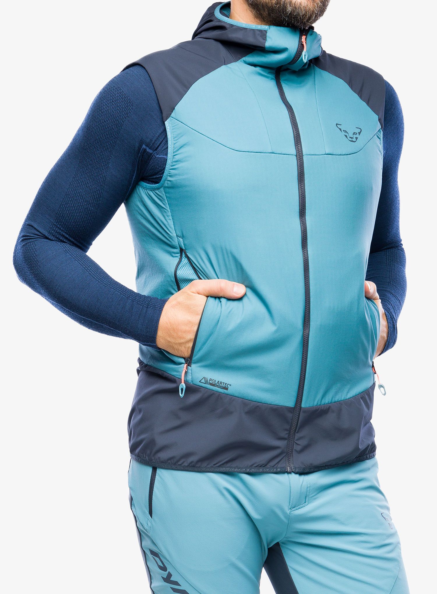 Pánská vesta Dynafit Mezzalama PTC Alpha Vest - storm blue