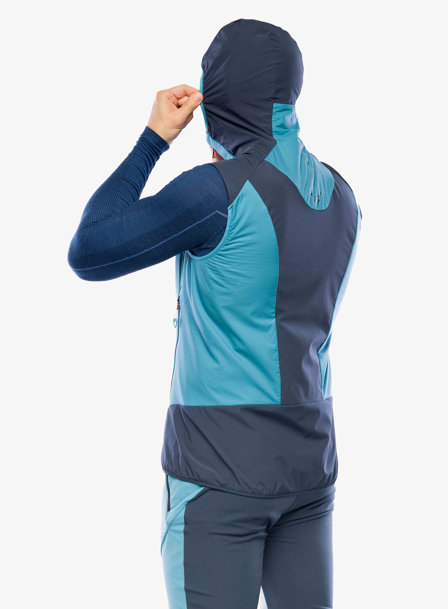Pánská vesta Dynafit Mezzalama PTC Alpha Vest - storm blue