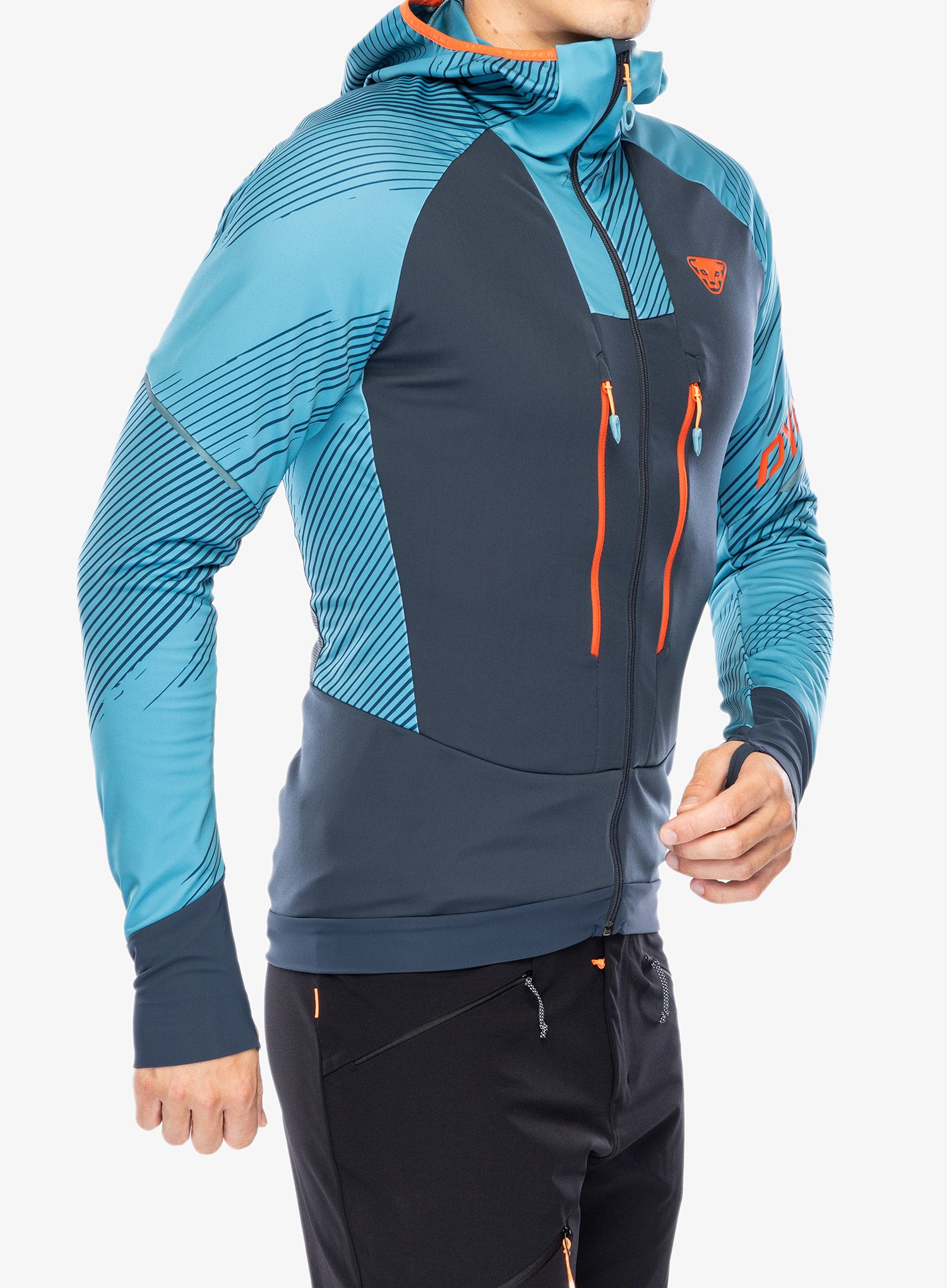 Rozepínací mikina Dynafit Mezzalama Race 2 Jacket - blue