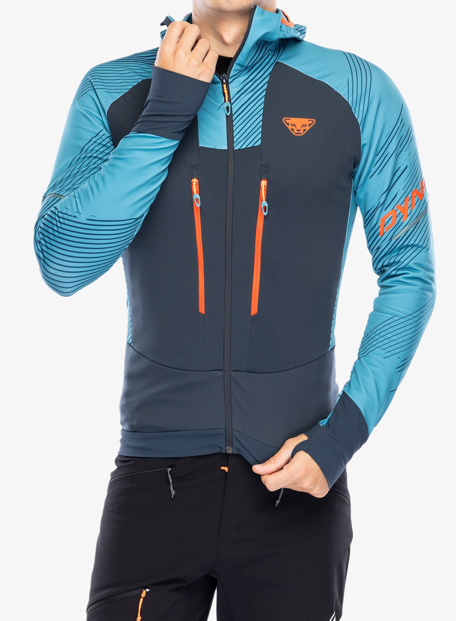 Rozepínací mikina Dynafit Mezzalama Race 2 Jacket - blue