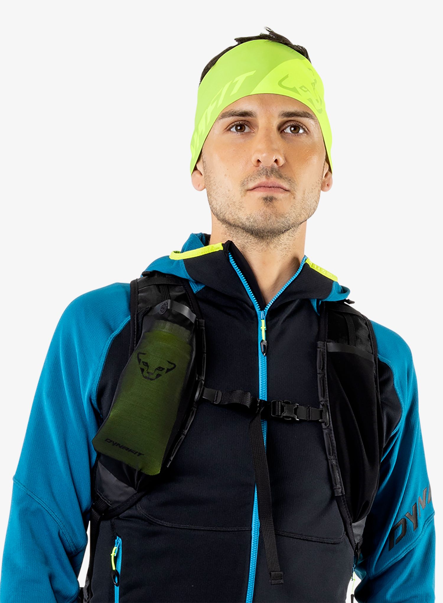 Lehká čelenka Dynafit Performance Dry Headband - neon yellow