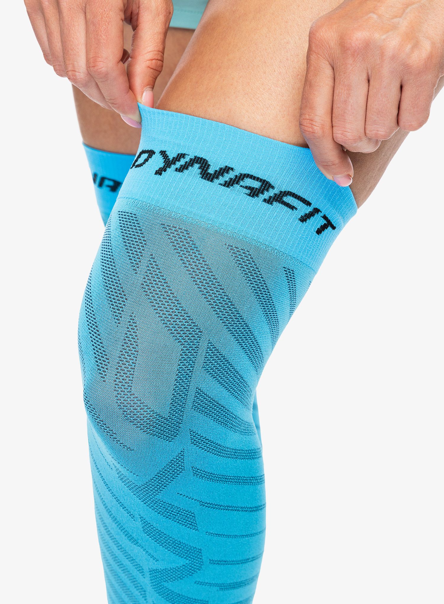 Běžecké lýtkové pásky Dynafit Performance Knee Guard - frost