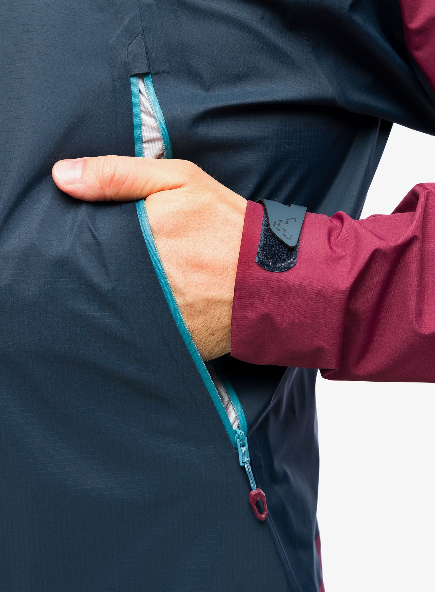 Bunda na skialpinismus Dynafit Radical 2 GTX Jacket - burgundy