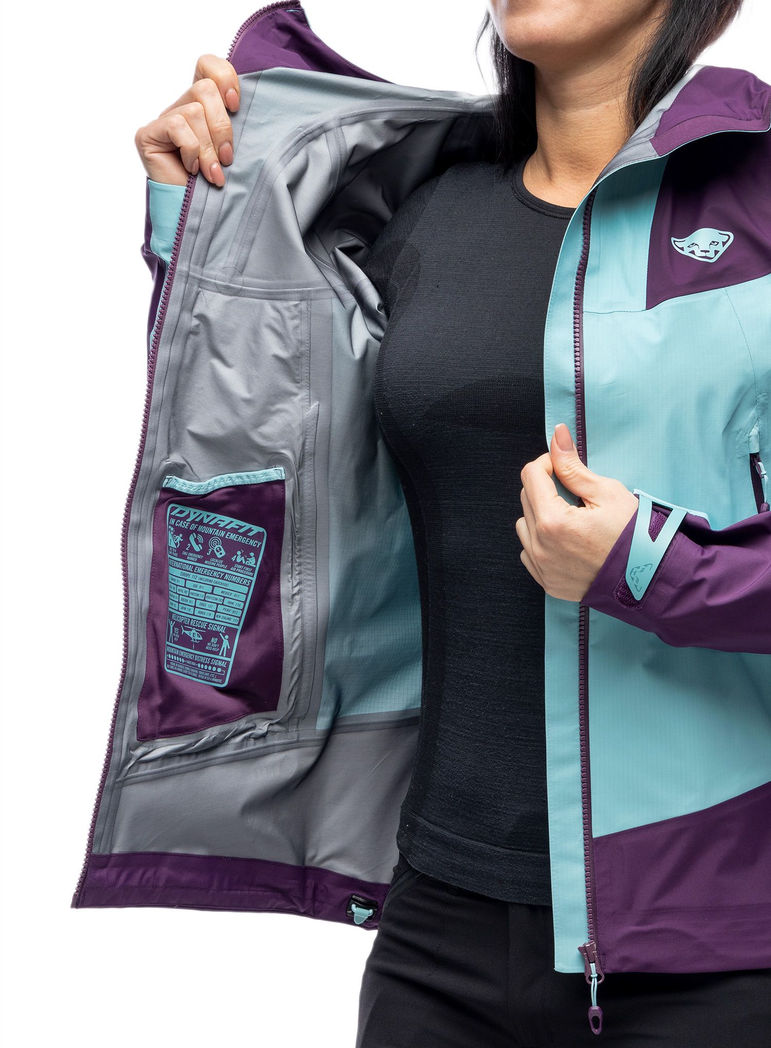 Damska bunda na skialpy Dynafit Radical 2 GTX Jacket - royal purple