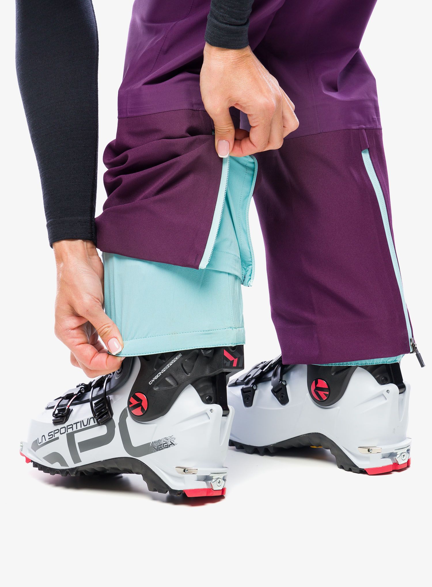 Skialpové kalhoty dámské Dynafit Radical 2 GTX Pant - royal purple