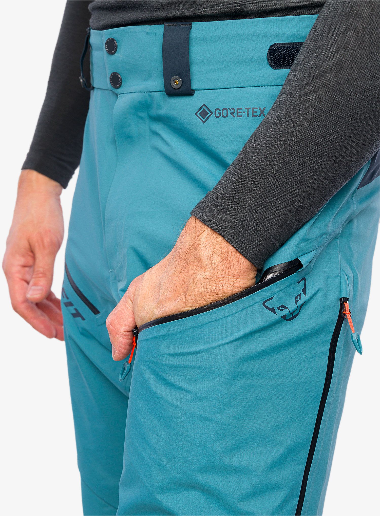Skialpové kalhoty Dynafit Radical GORE-TEX Pants - storm blue