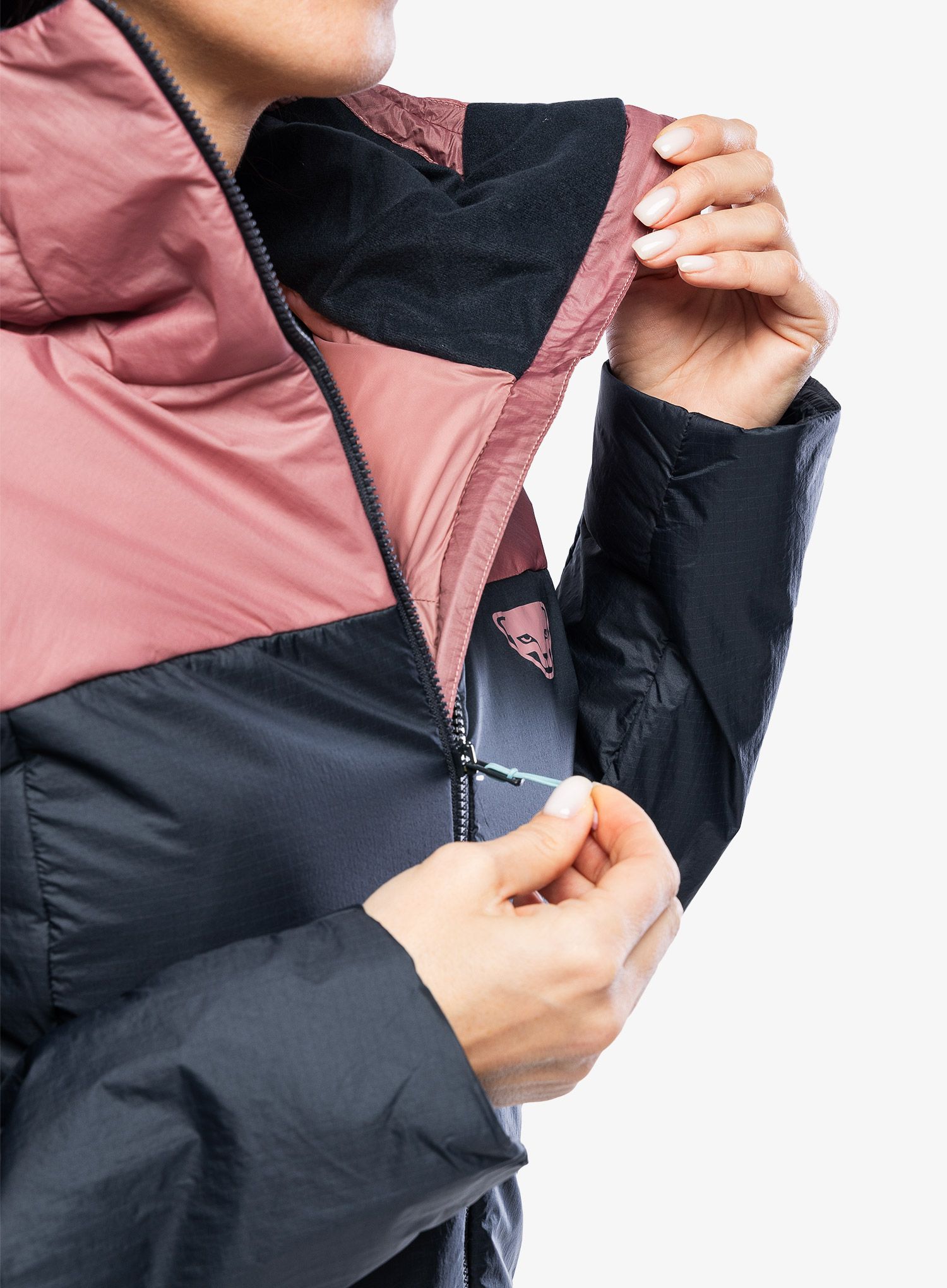 Damska bunda na skialpy Dynafit Radical PRL Hood Jacket - blueberry/mokarosa