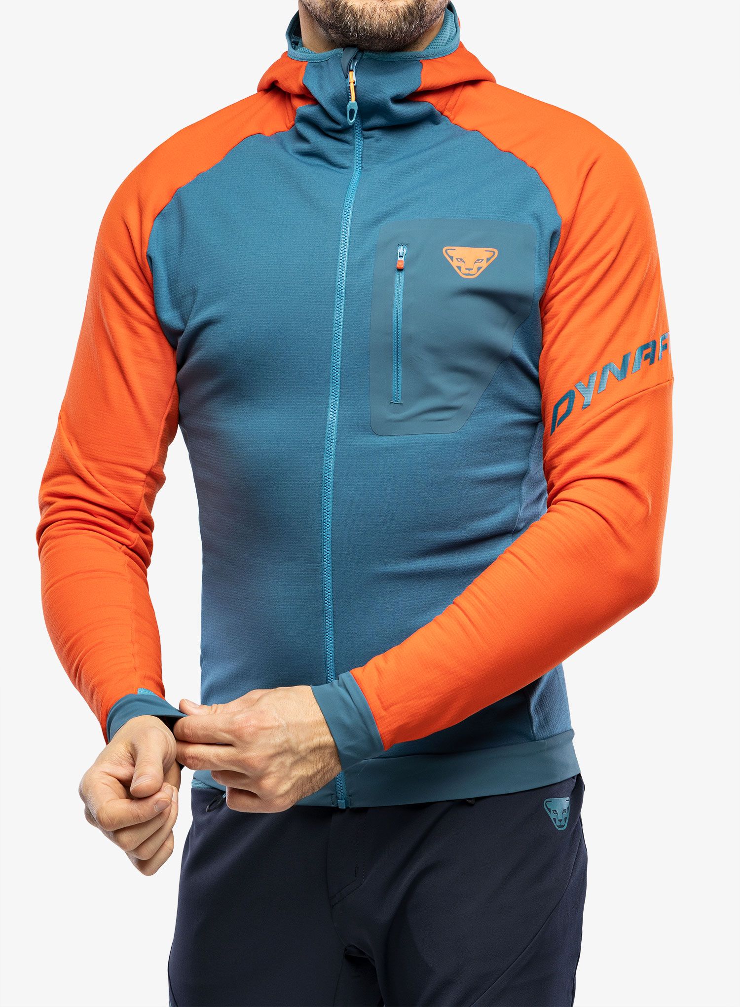 Mikina Dynafit Radical Polartec Hooded Jacket - dawn