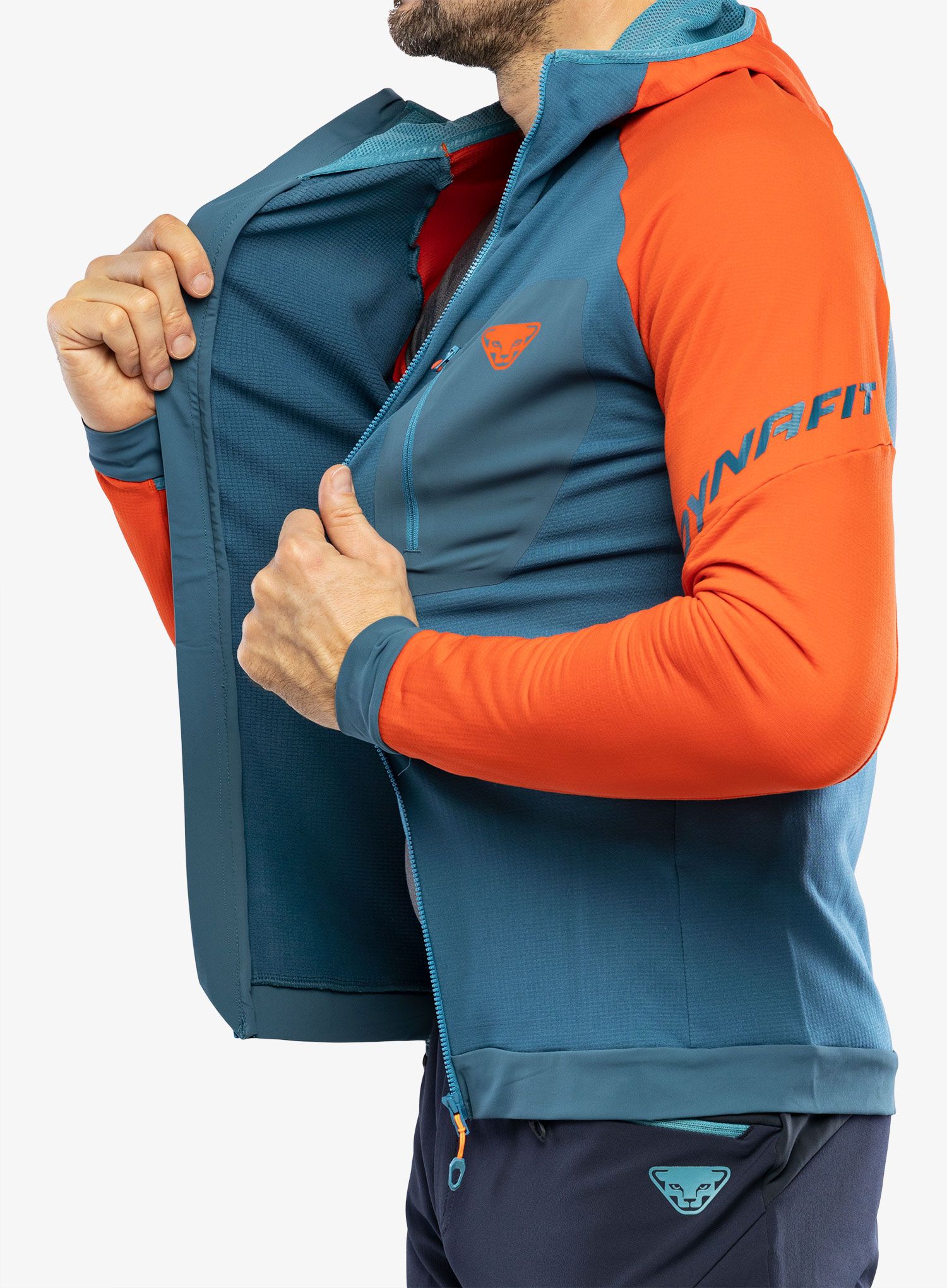 Mikina Dynafit Radical Polartec Hooded Jacket - dawn