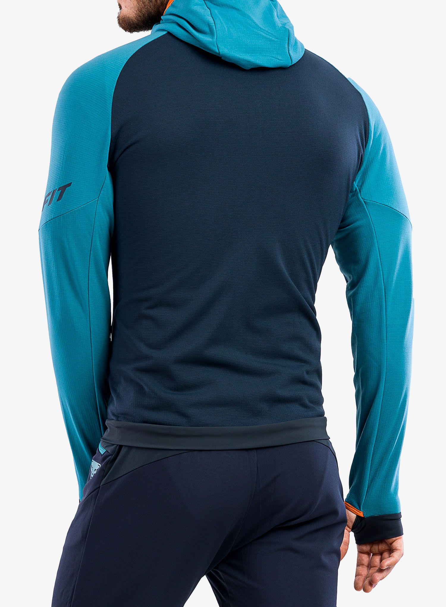 Mikina na zip Dynafit Radical Polartec Hooded Jacket - storm blue