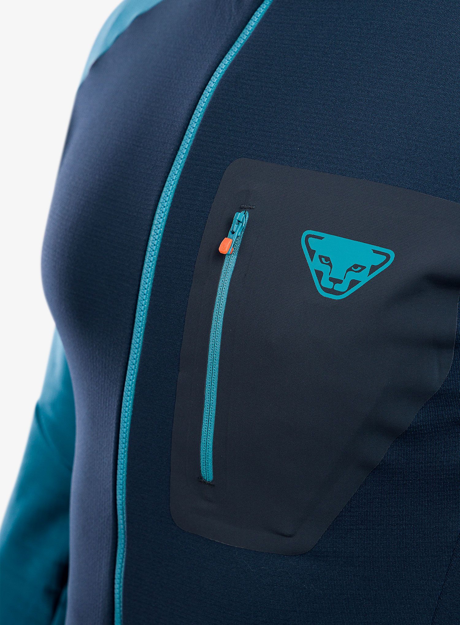 Mikina na zip Dynafit Radical Polartec Hooded Jacket - storm blue