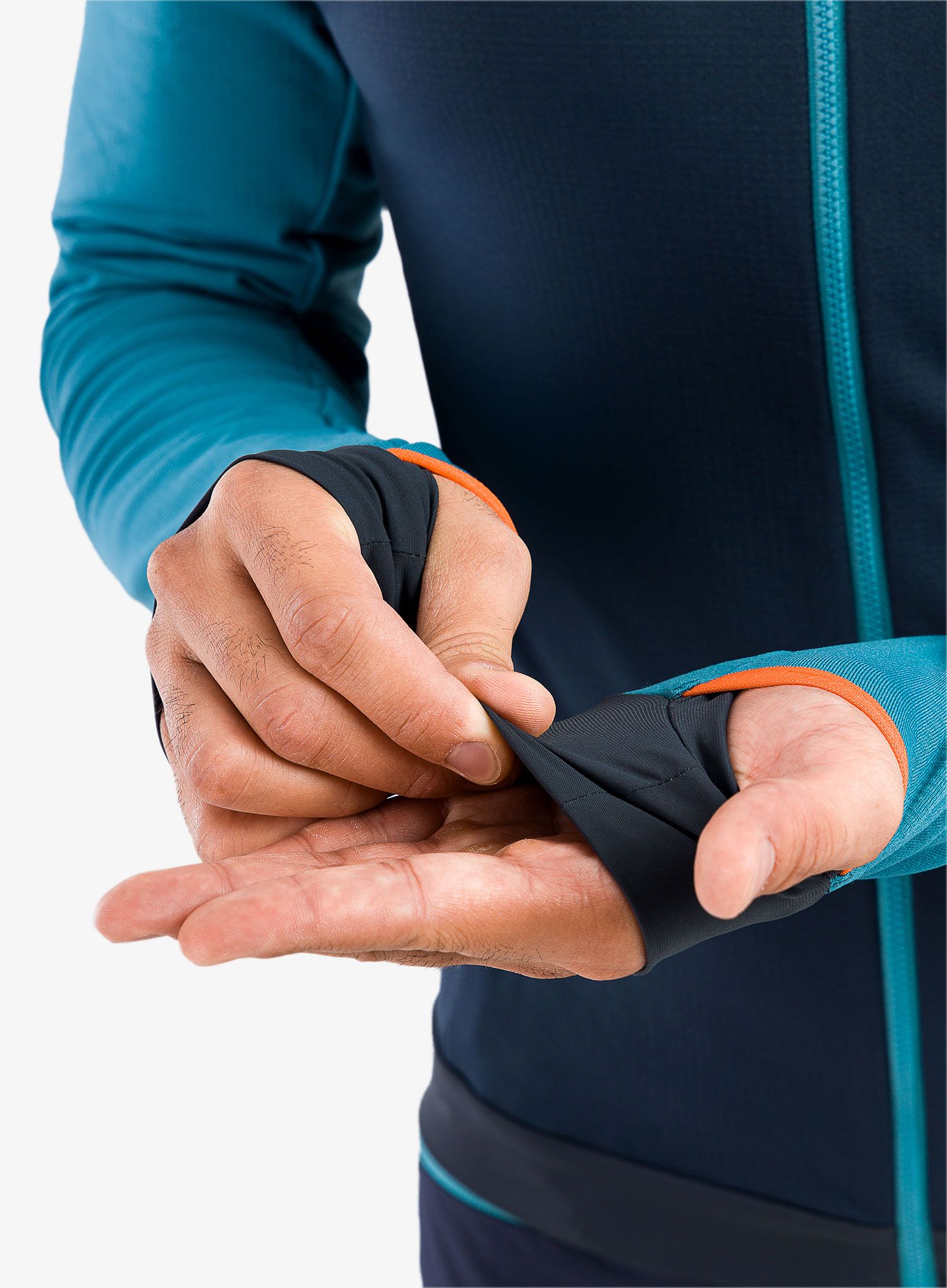 Mikina na zip Dynafit Radical Polartec Hooded Jacket - storm blue