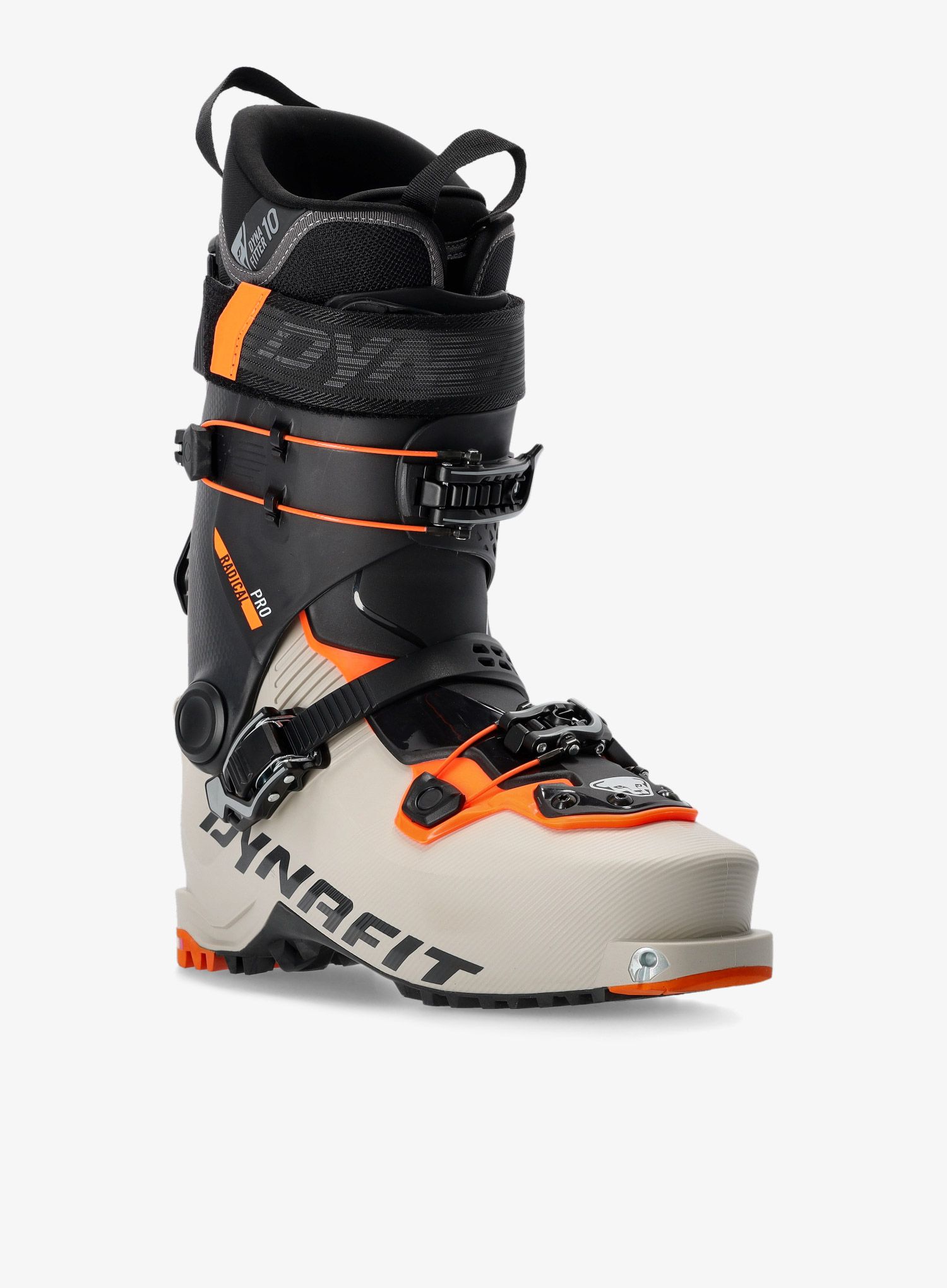 Skialpové boty Dynafit Radical Pro - rock khaki/fluo orange